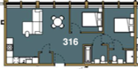 316, Peterborough floorplan