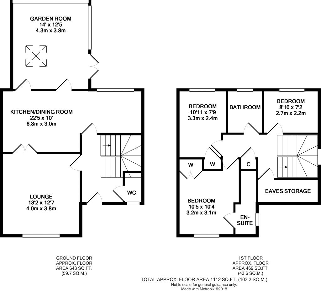 23, St. Georges Gate, Darlington floorplan