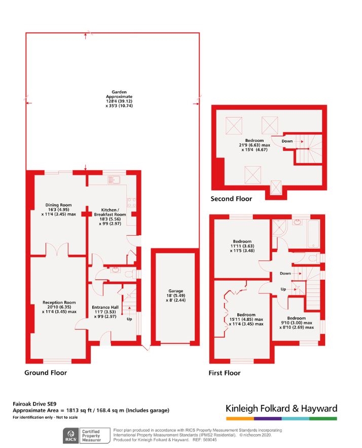 35, Fairoak Drive, London floorplan