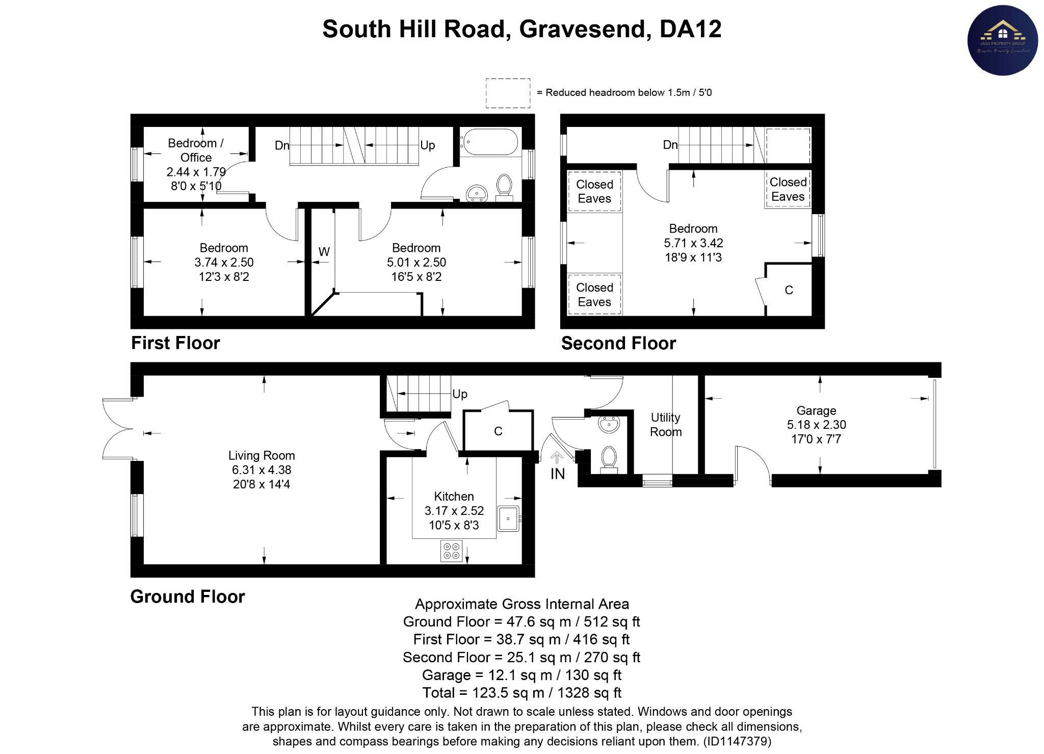 20, South Hill Road, Gravesend floorplan