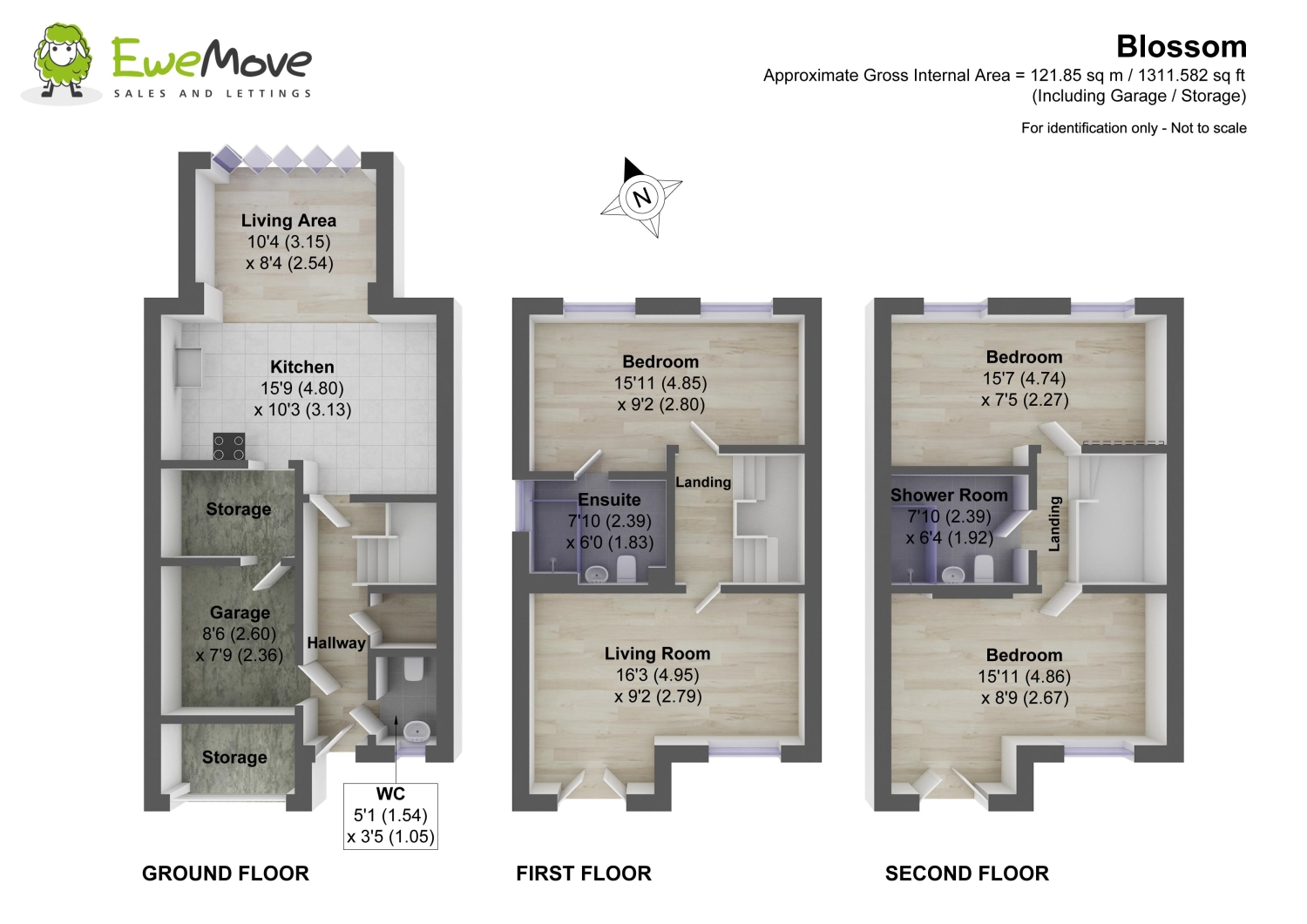 8, The Blossoms, Leeds floorplan