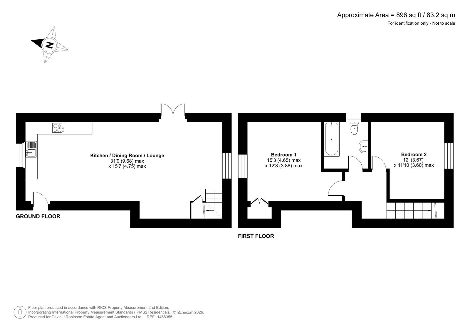 Ebenezer Chapel East, Navarino, Launceston floorplan