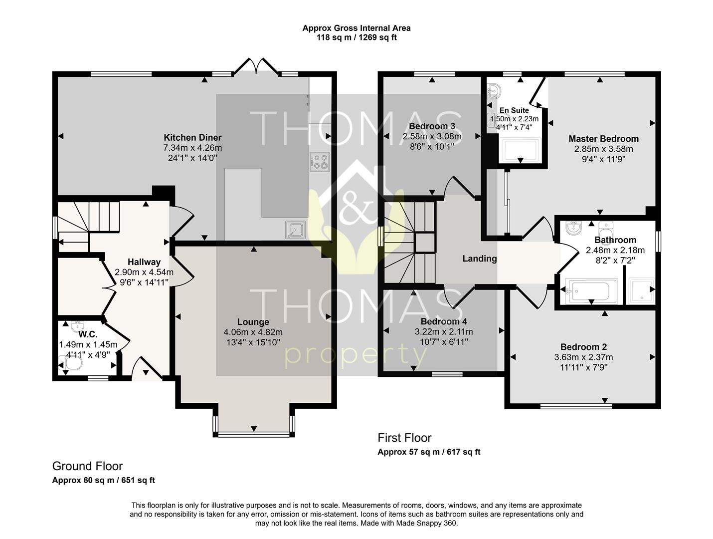 Reed Close, Gloucester floorplan
