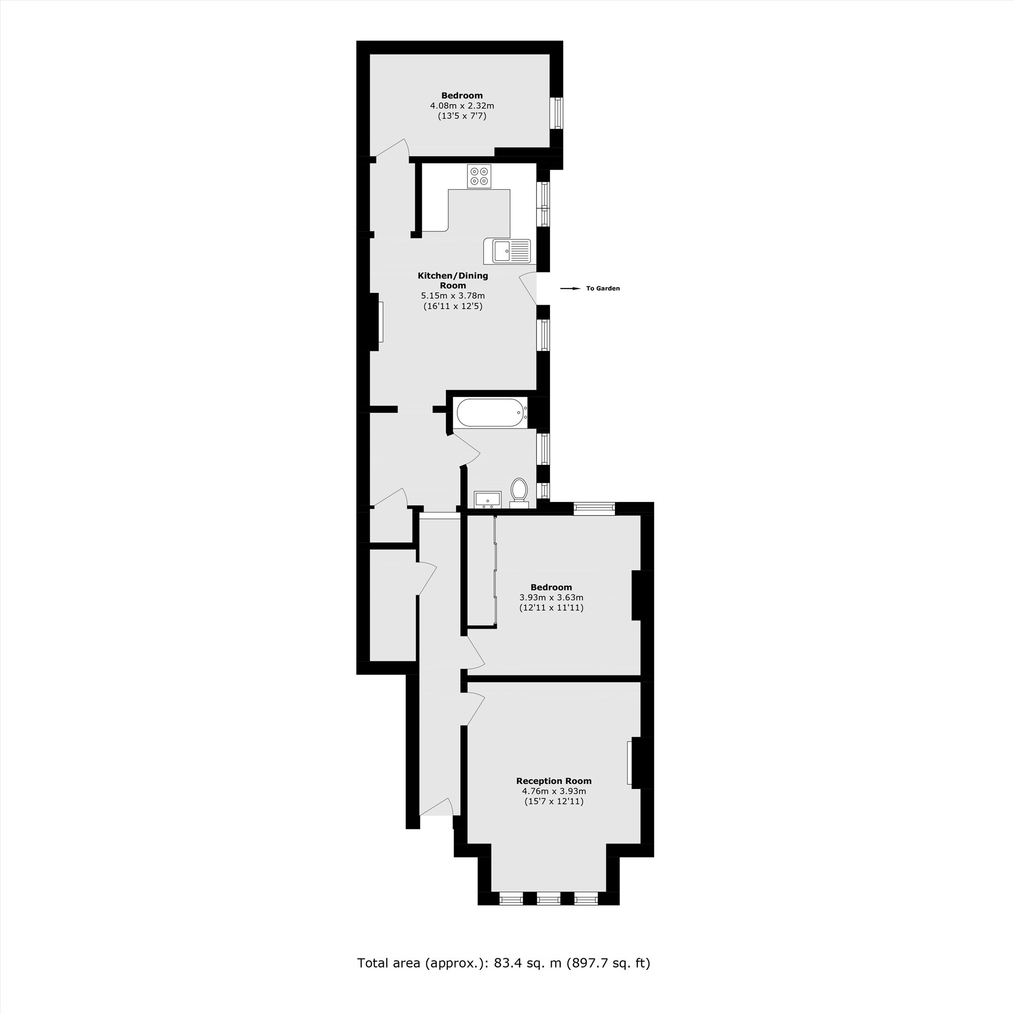 Abbeville Road, London floorplan