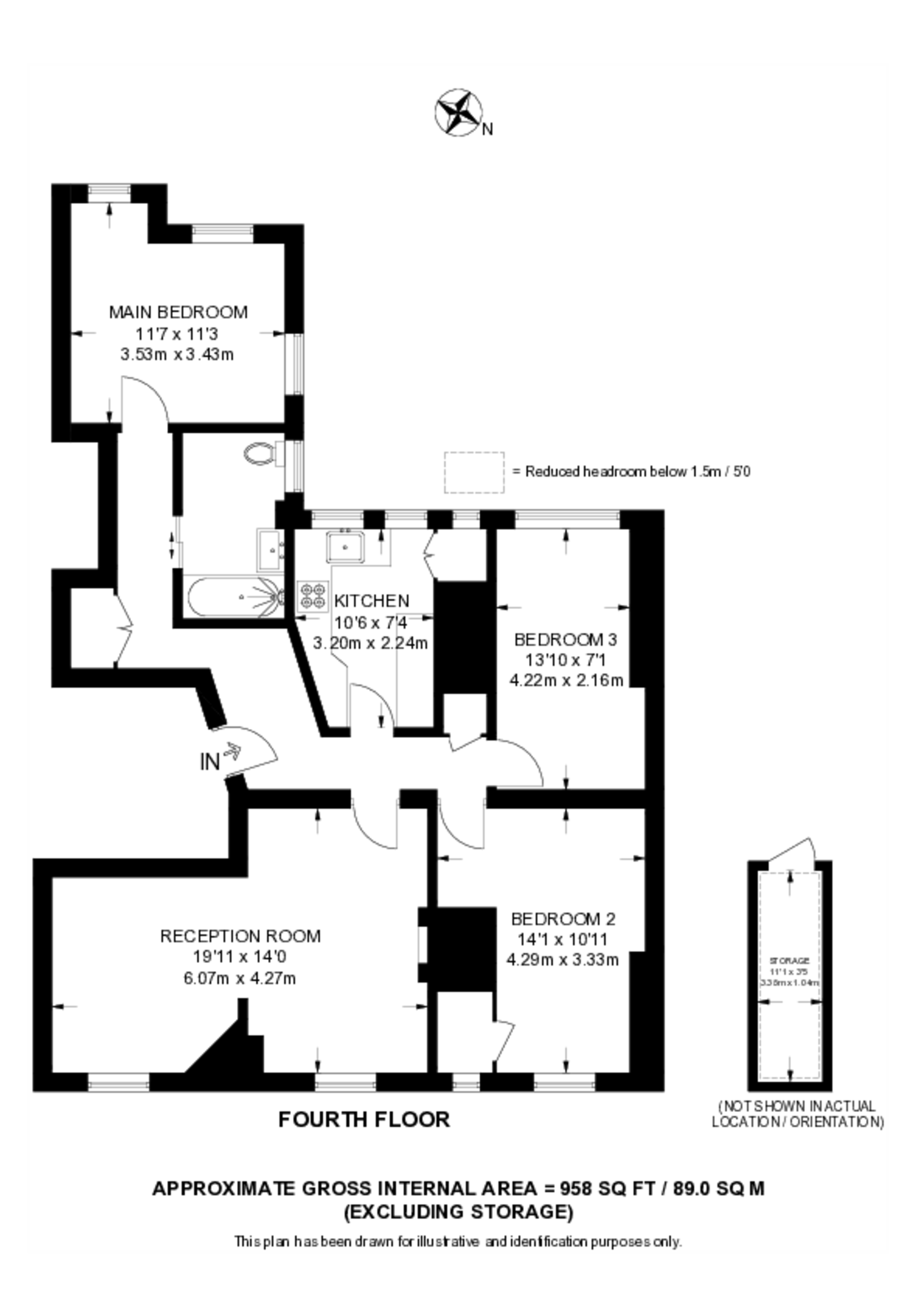 Chiltern Street, Marylebone floorplan