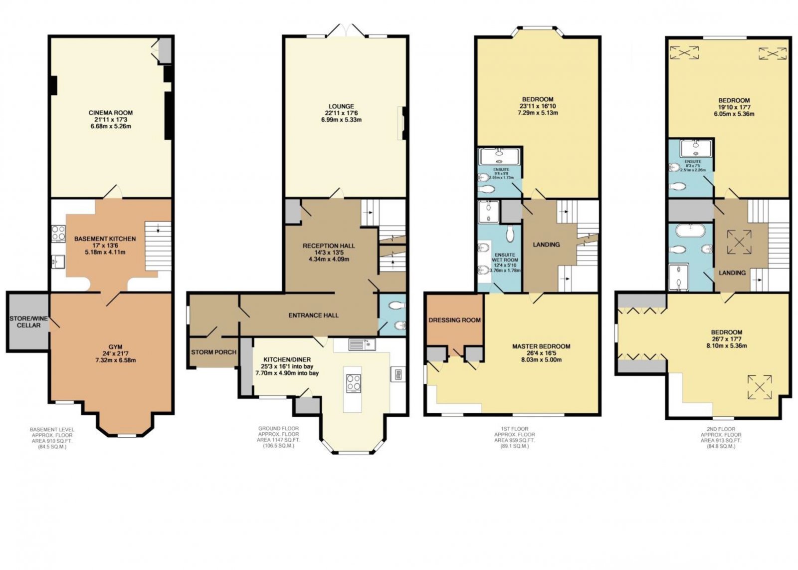 4 Bedrooms Terraced house for sale in Rowanwood Avenue, Sidcup, Kent DA15