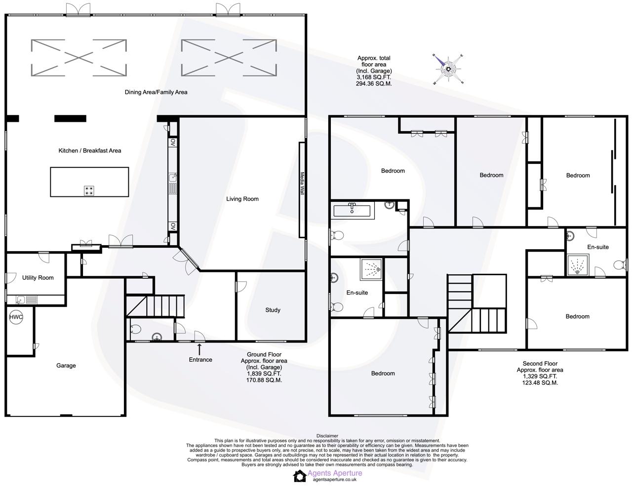 43, Ernest Road, Emerson Park floorplan