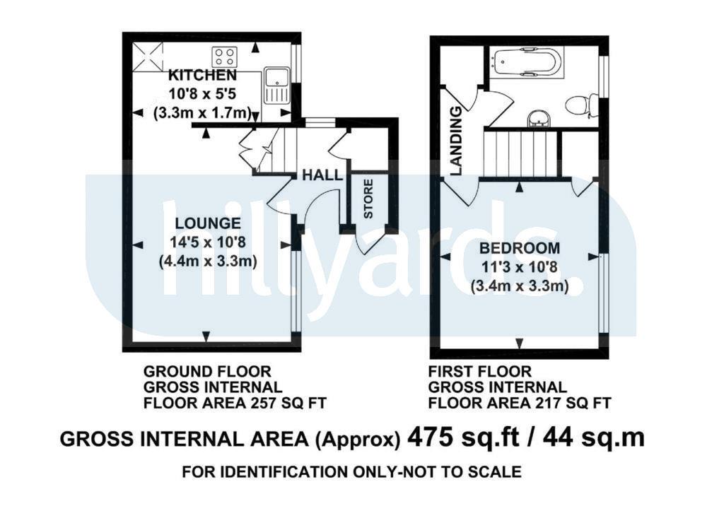 11, Rake Way, Aylesbury floorplan