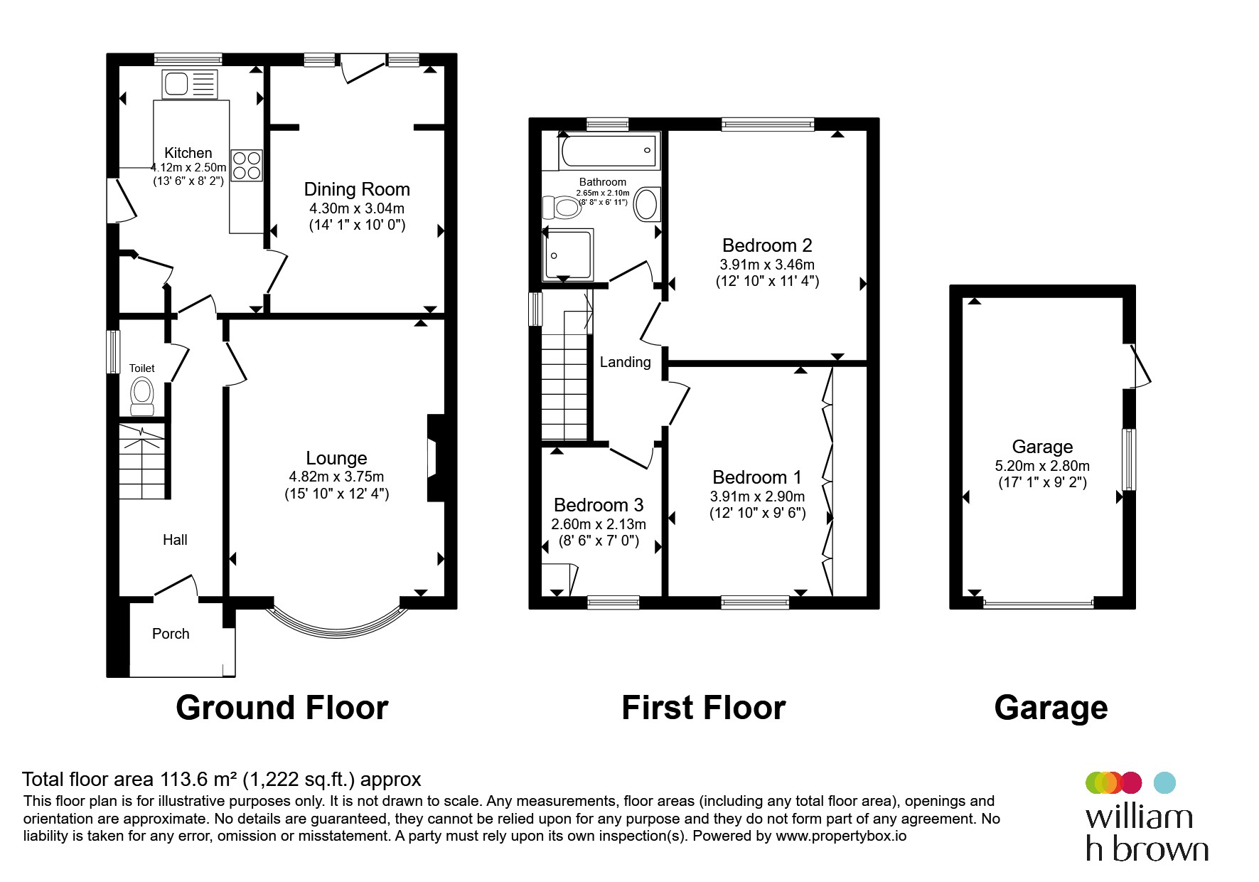 56, Chiltern Crescent, Scunthorpe floorplan