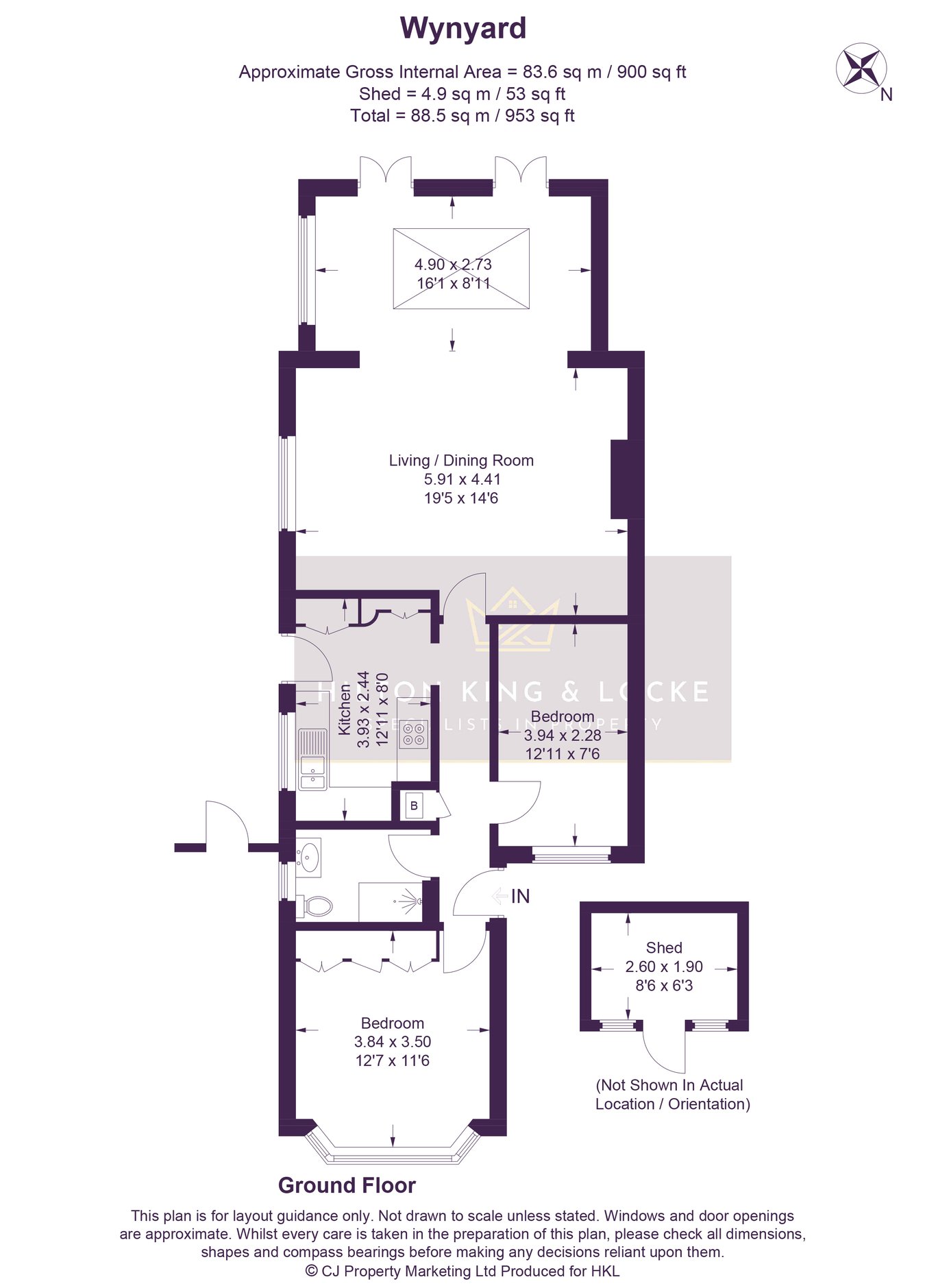 Wynyard, Nicol Road, Chalfont St Peter floorplan