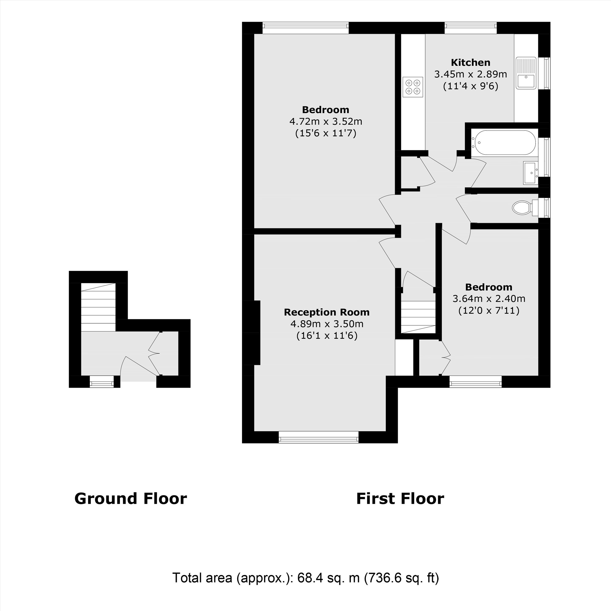 70, Effingham Road, Surbiton floorplan