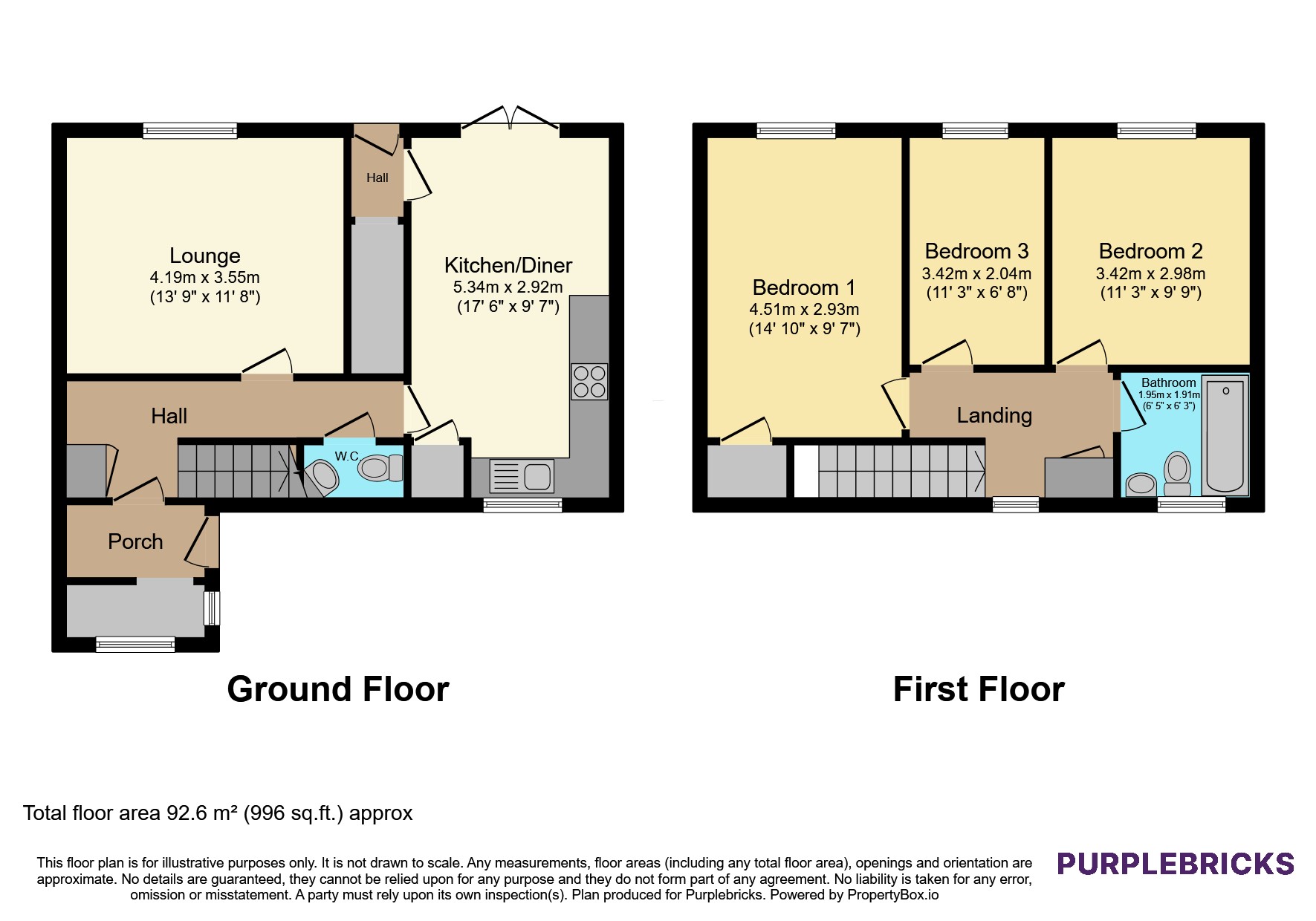 Lindfield close, Liverpool floorplan