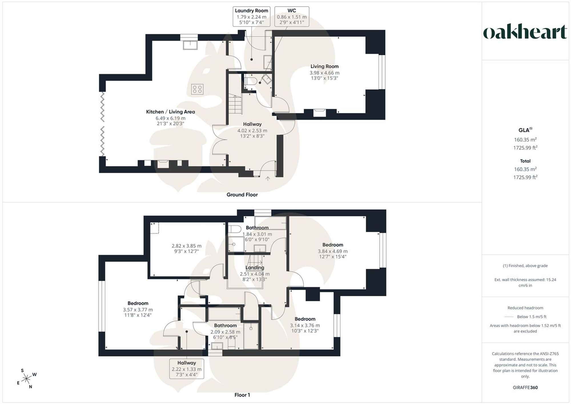 1 Polhawn Close, Braintree floorplan