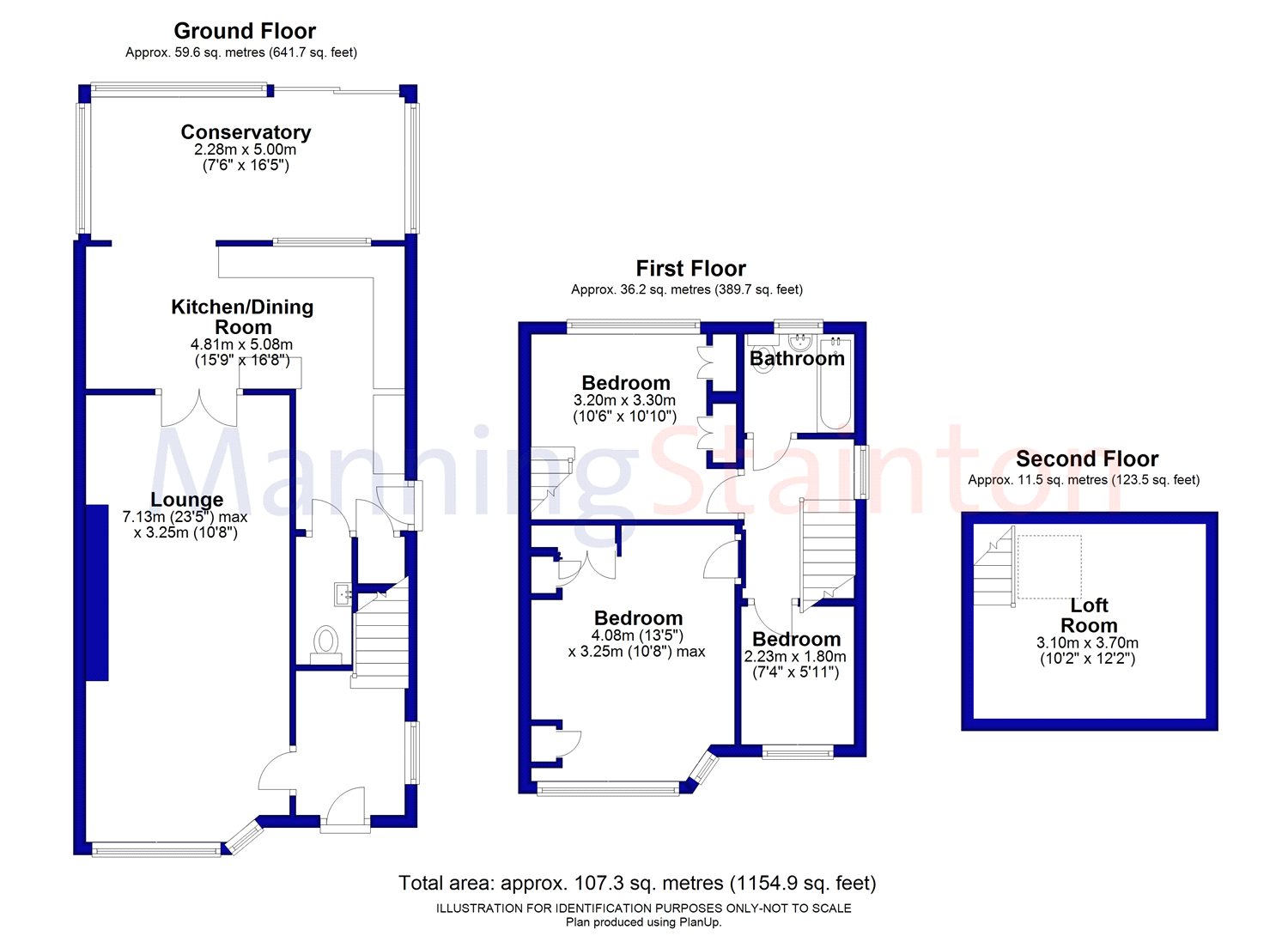 3 Bedrooms Semi-detached house for sale in Priestley Gardens, Pudsey, West Yorkshire LS28