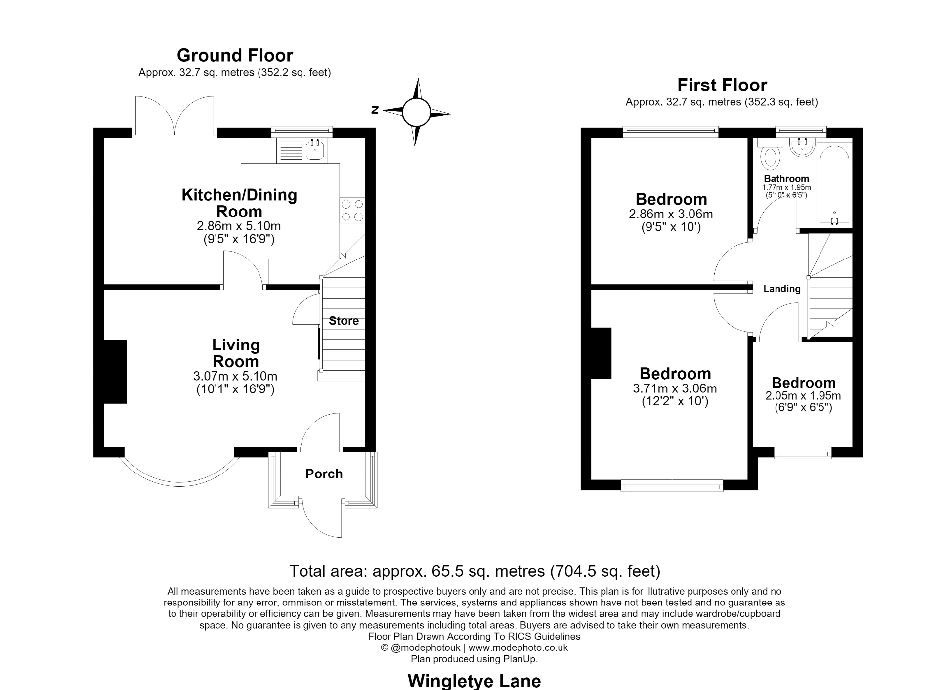152, Wingletye Lane, Greater London floorplan