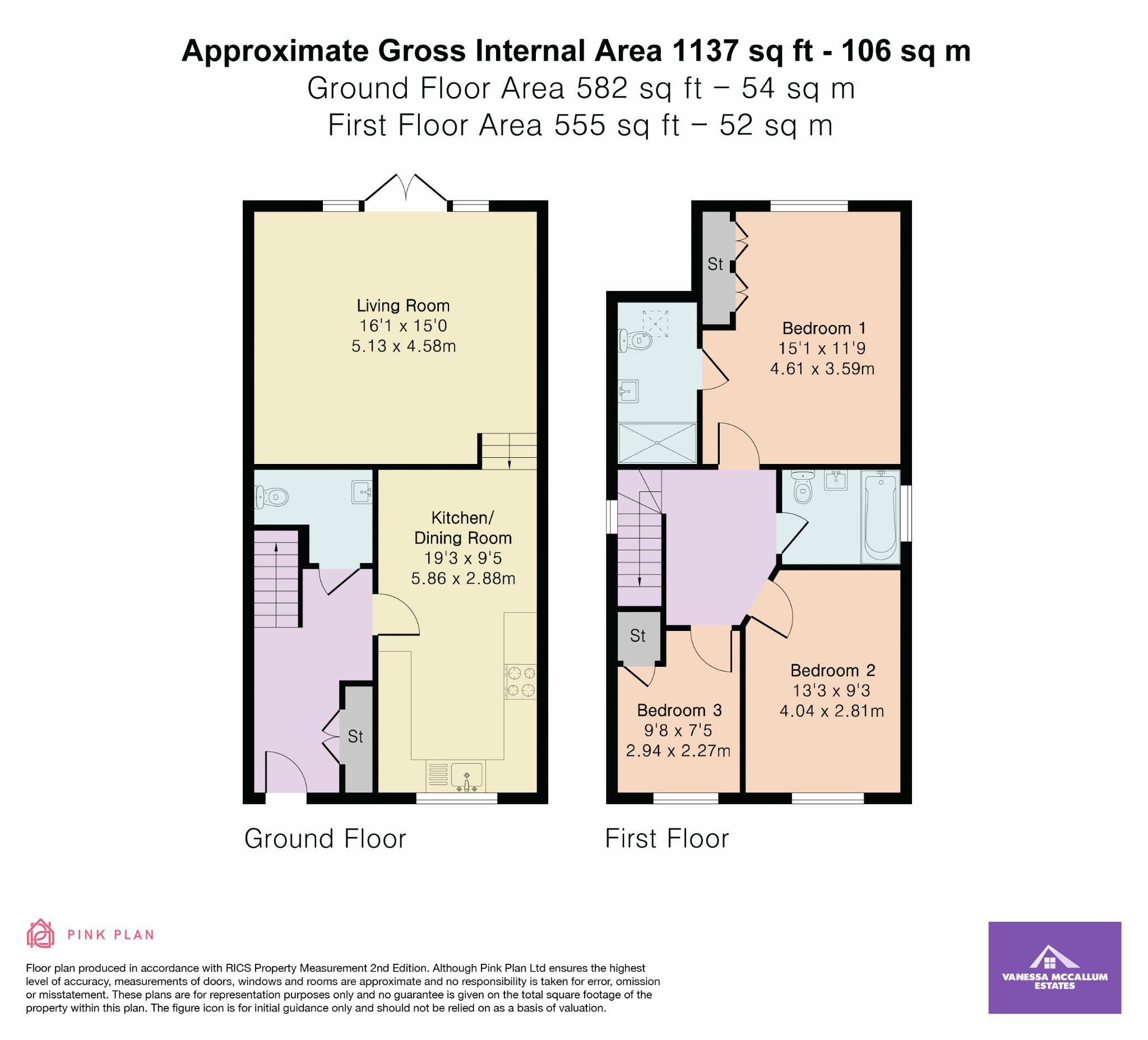 42 Birch Grove, Potters Bar floorplan