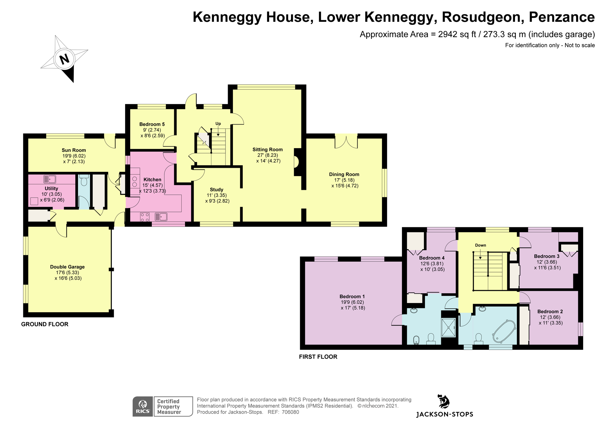 Kenneggy House,, Lower Kenneggy, Penzance floorplan