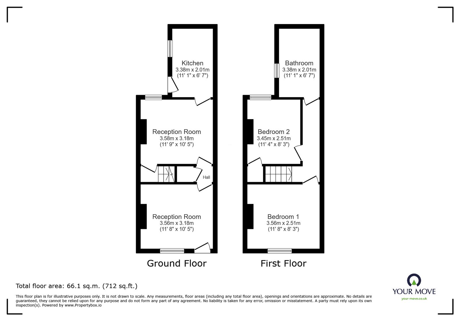 72, Grosvenor Avenue, Stoke-On-Trent floorplan
