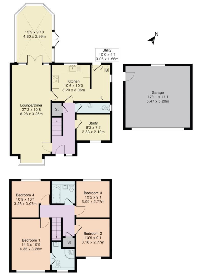 10, Woodside, Keighley floorplan