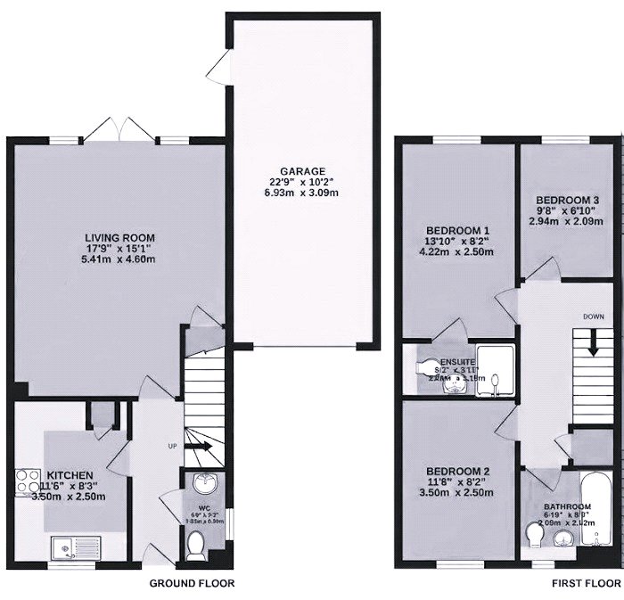 68, Nightingale Way, Berkshire floorplan