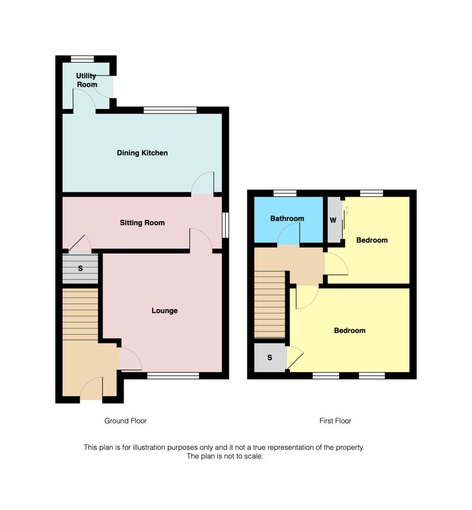Crathie Drive, Glenmavis, Airdrie ML6, 2 bedroom end terrace house for