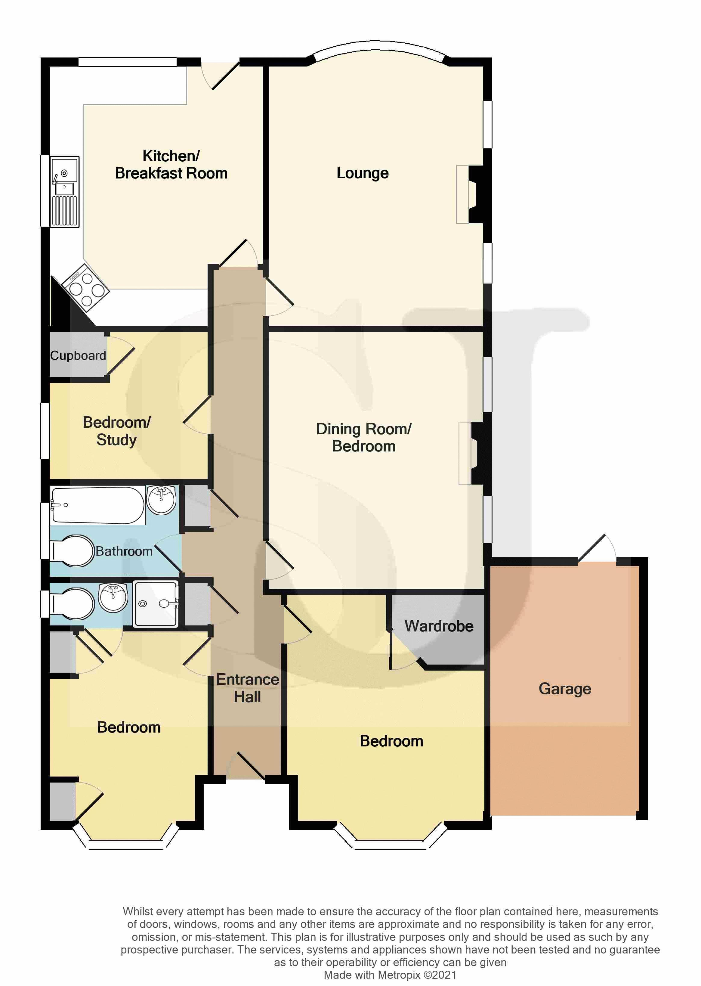 Vale Avenue, Findon Valley, Worthing BN14, 4 bedroom detached bungalow