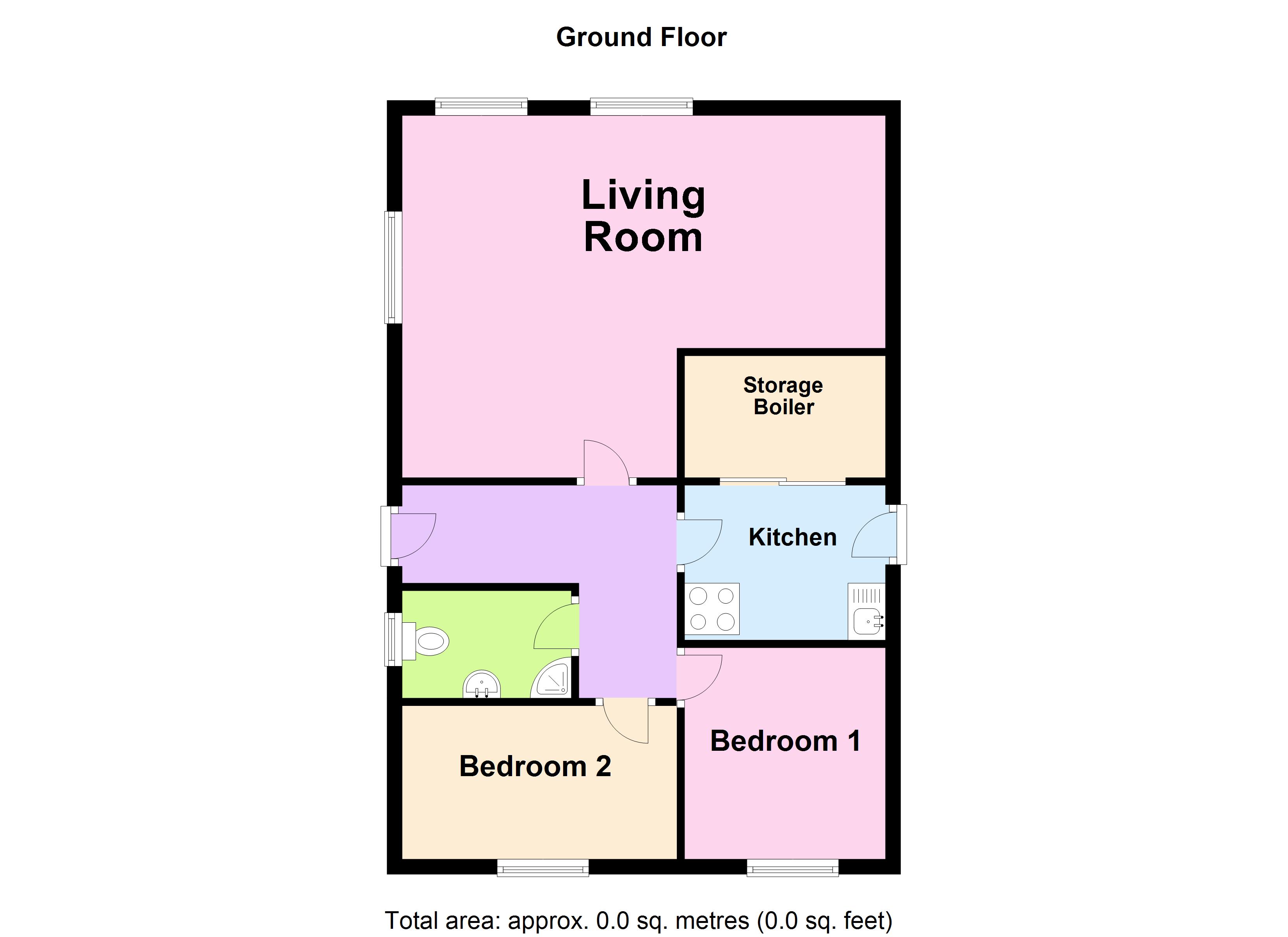 46, Palm Grove Court, Doncaster floorplan