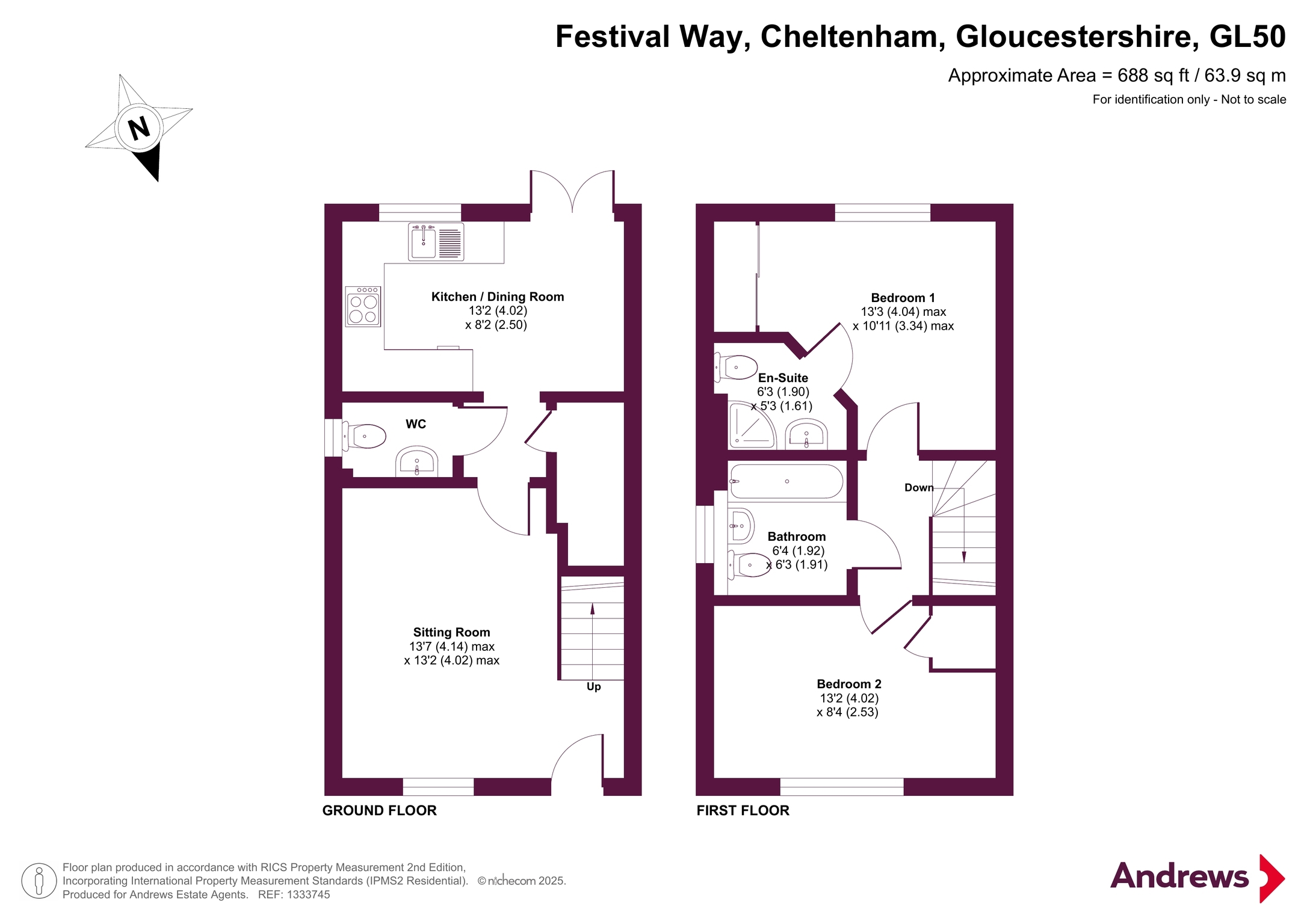 2, Festival Way, Gloucestershire floorplan