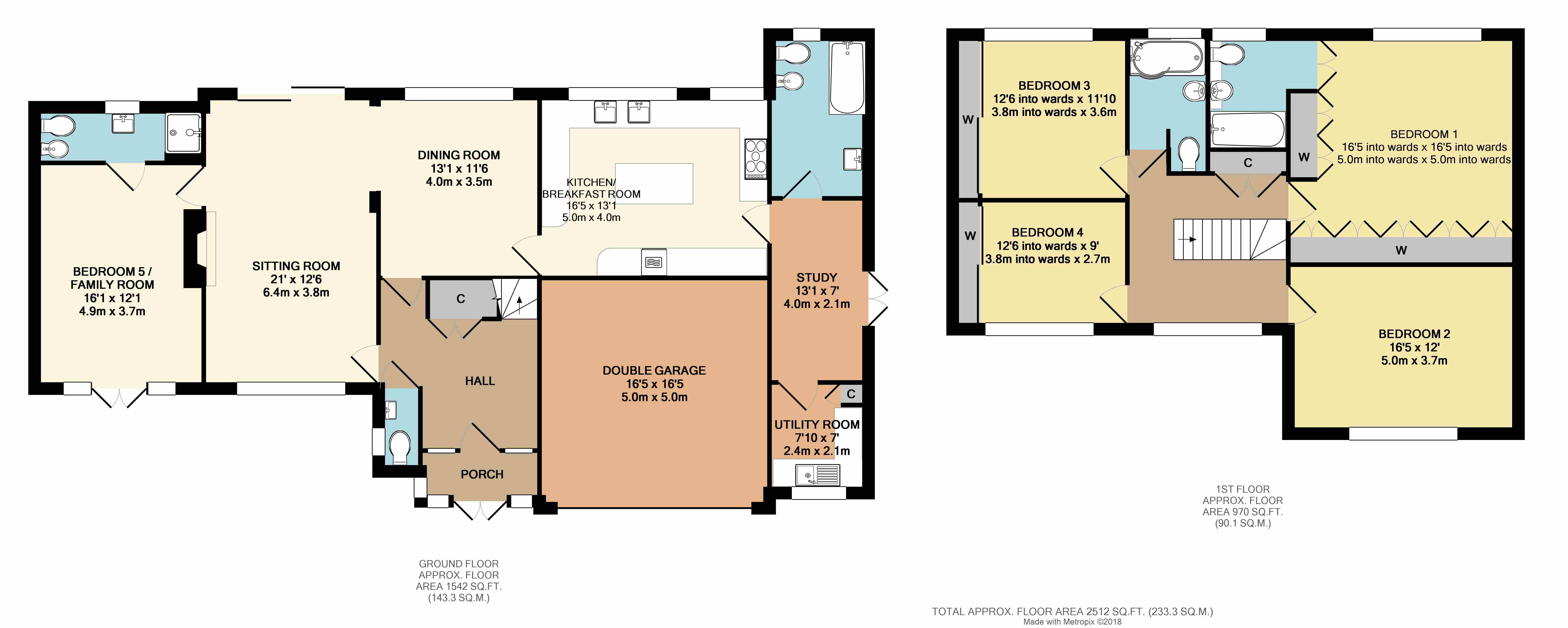 4 Bedrooms Detached house to rent in Birch Grove, Kingswood, Tadworth KT20