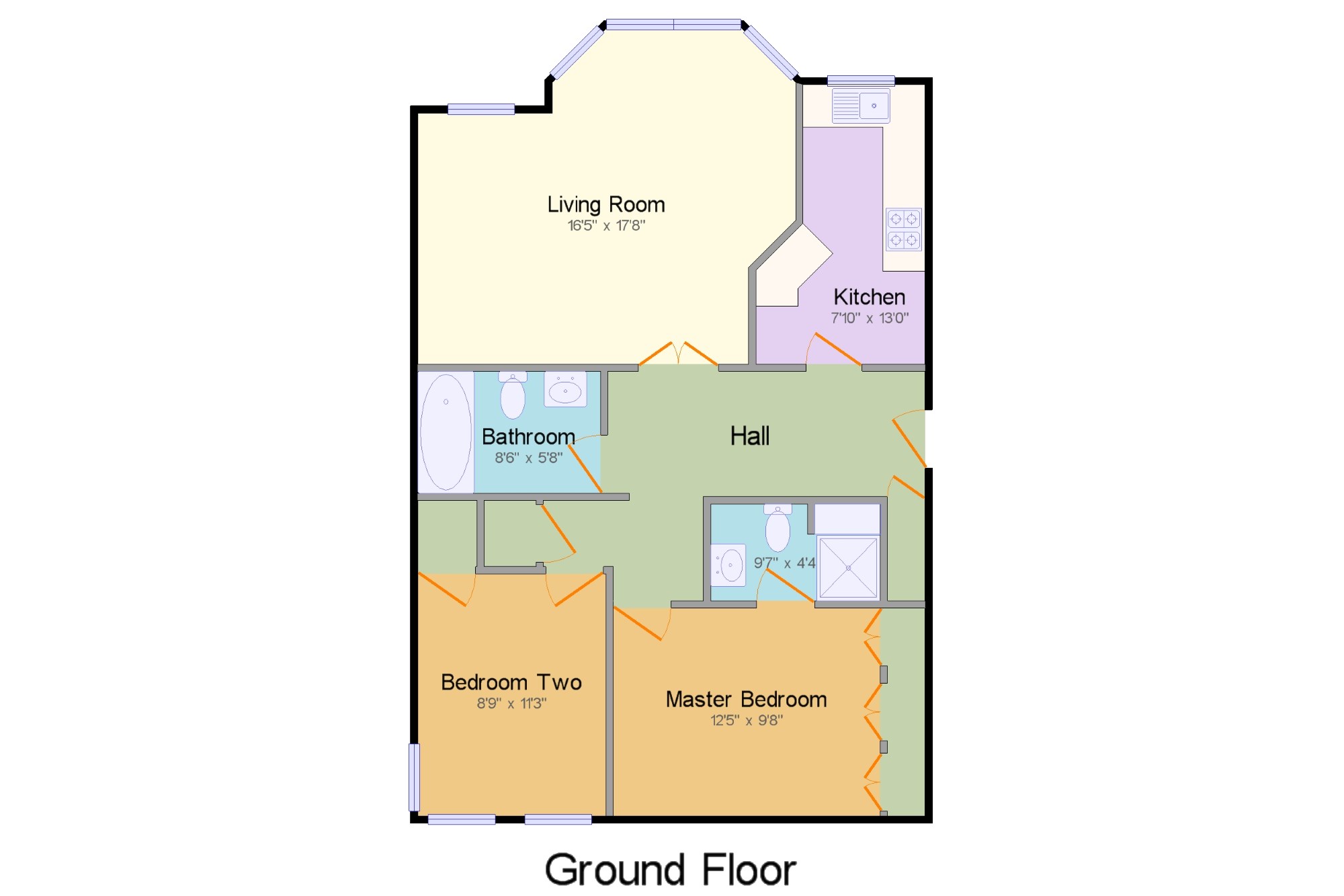 2 Bedrooms Flat for sale in St. Leonards, Oak Tree Way, Horsham, West Sussex RH13