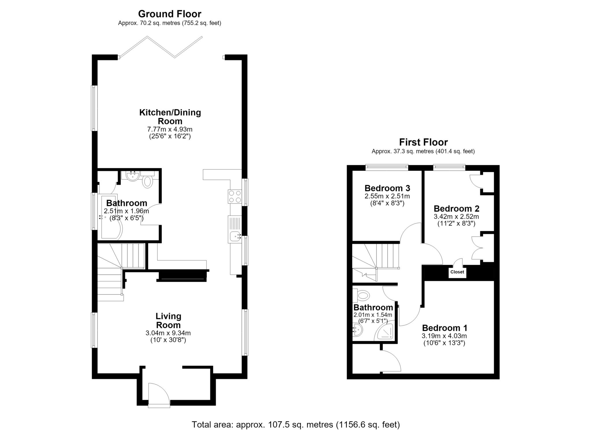 6, Woods Road, Reading floorplan