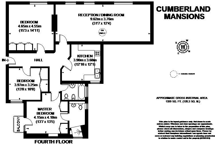 3 Bedrooms Flat to rent in Brown Street, London W1H