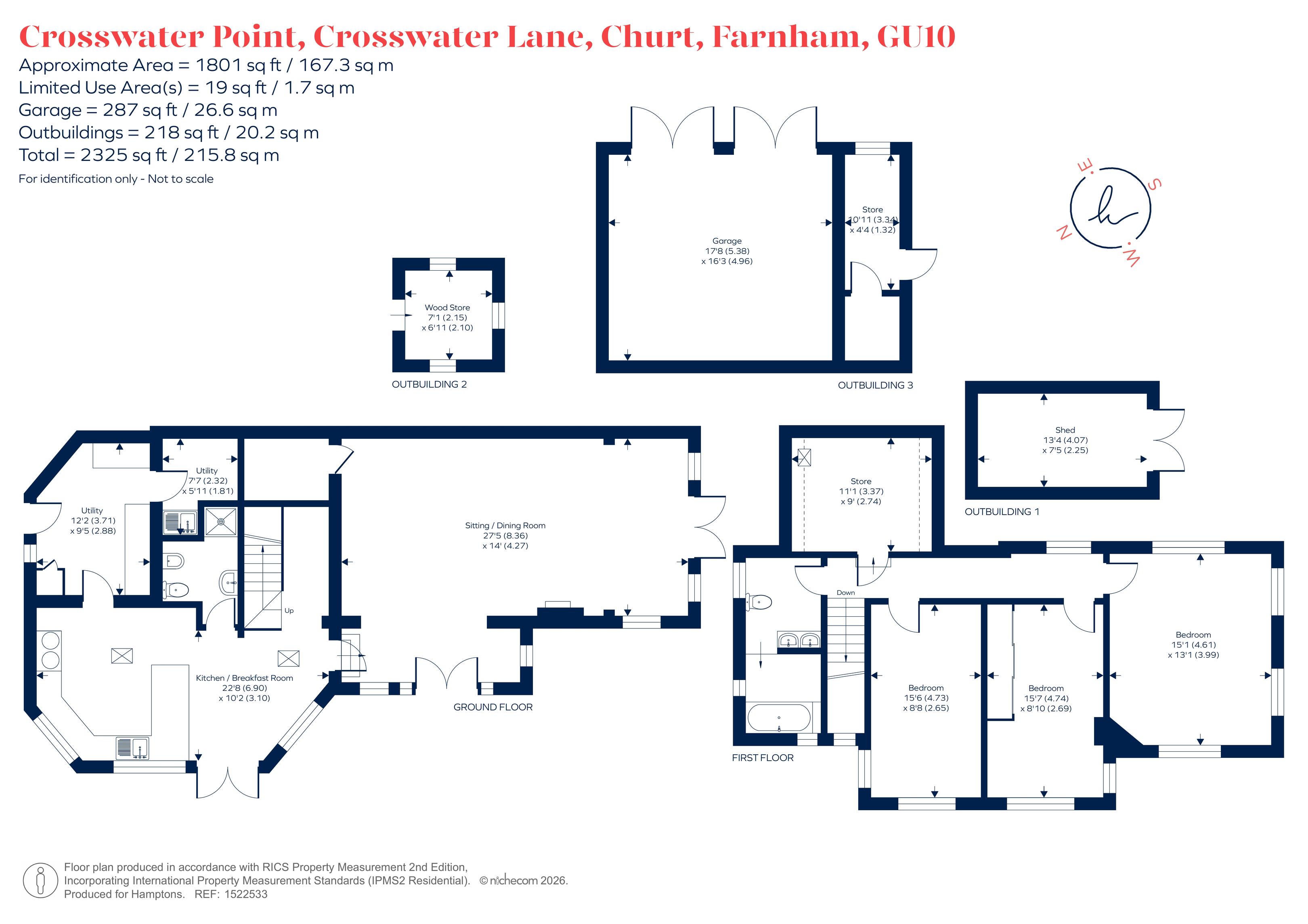 Crosswater Point, Crosswater Lane, Churt, Farnham floorplan
