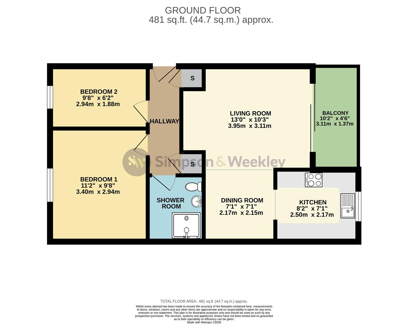 Rectory Road, Rushden floorplan