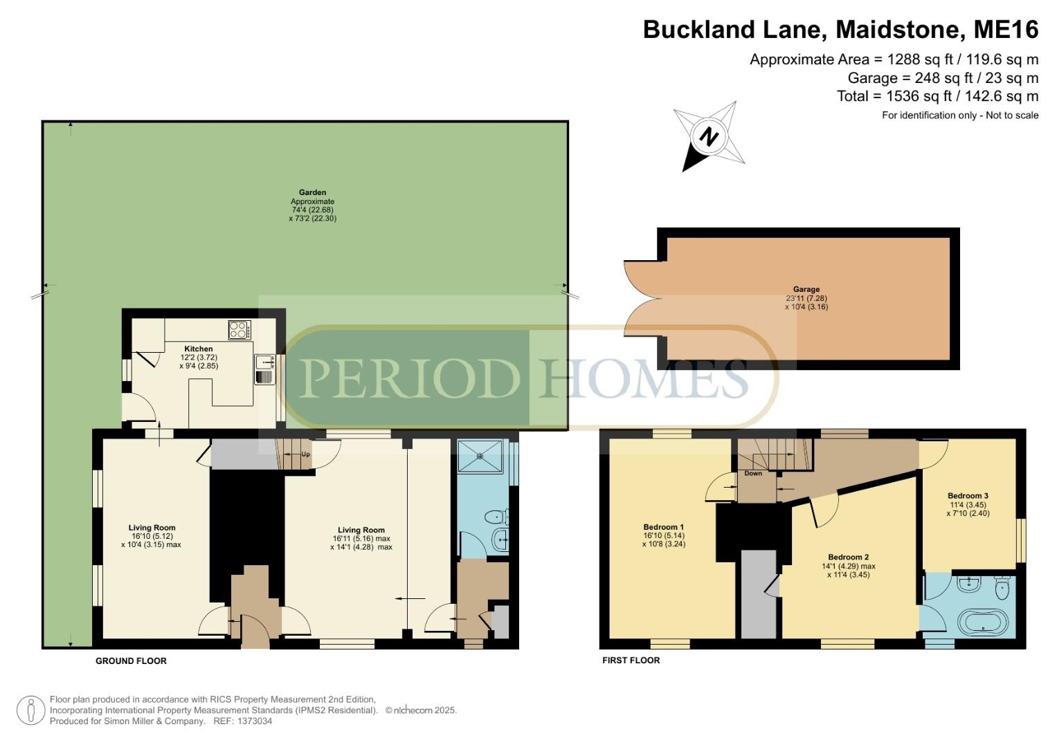 Little Buckland Cottage, Buckland Lane, Maidstone floorplan