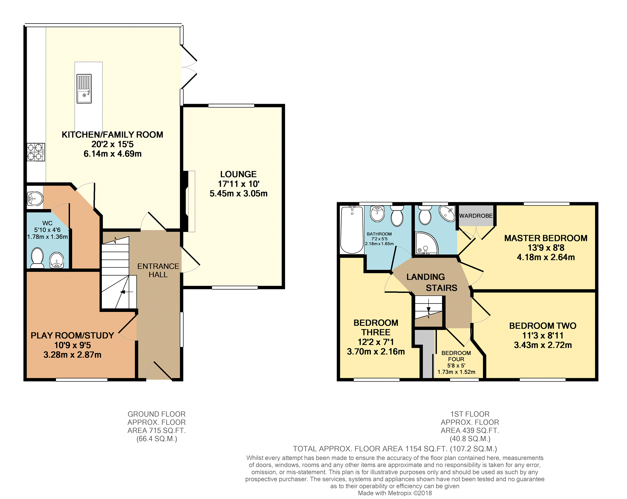 4 Bedrooms Terraced house for sale in St. Andrews Close, Thringstone LE67