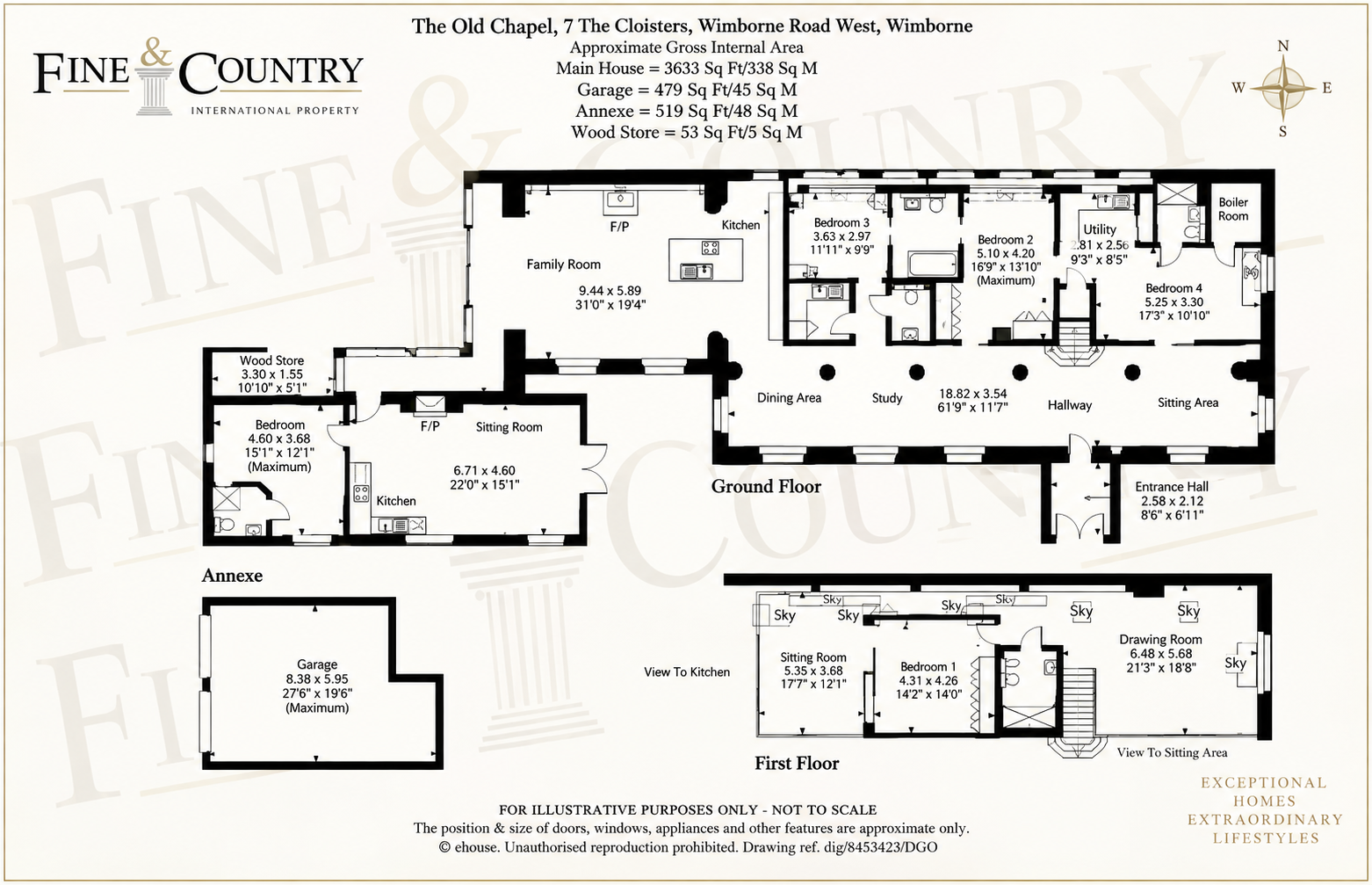 7, The Cloisters, Dorset floorplan