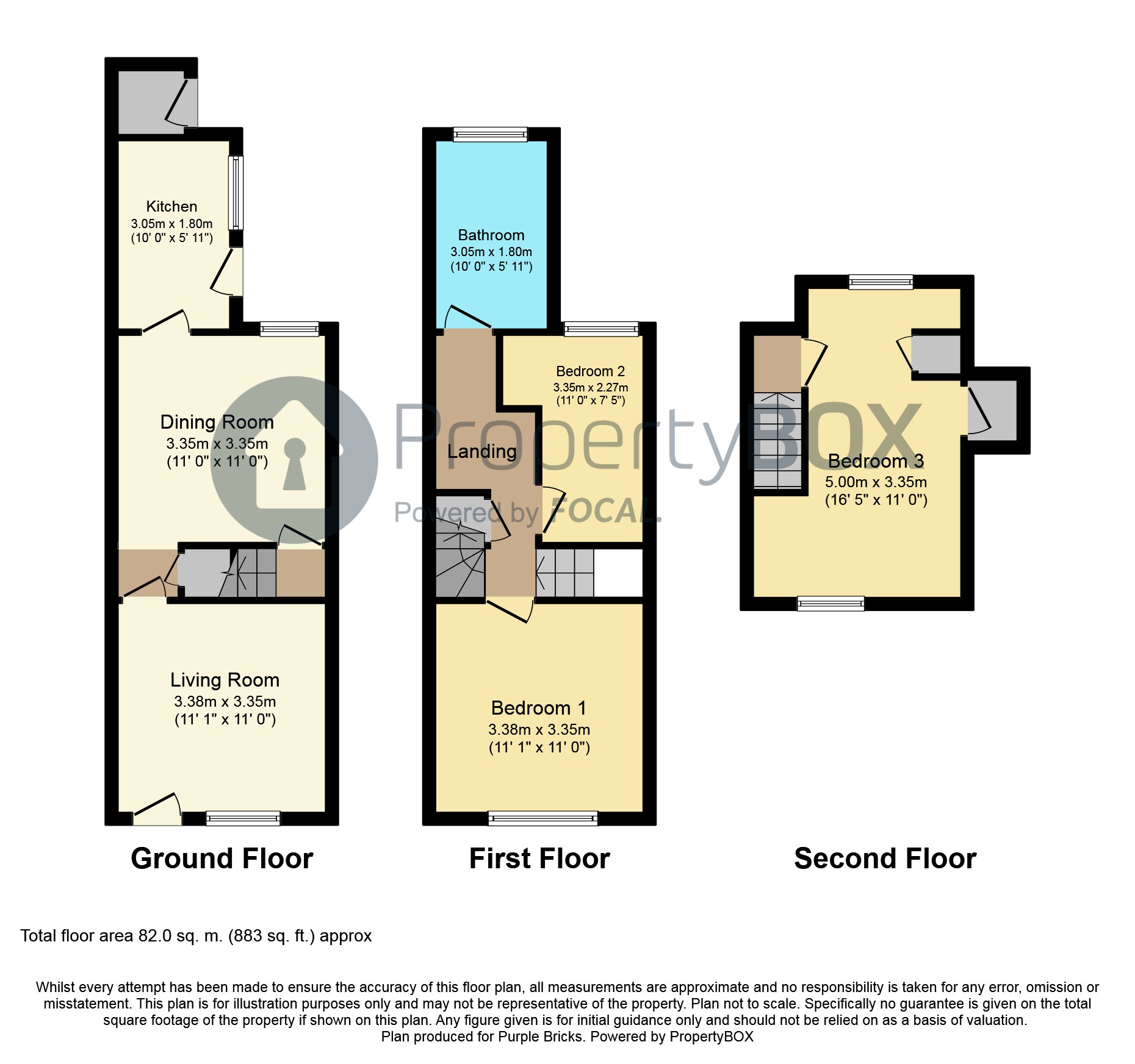 3 Bedrooms Terraced house for sale in Leighton Street, Nottingham NG3