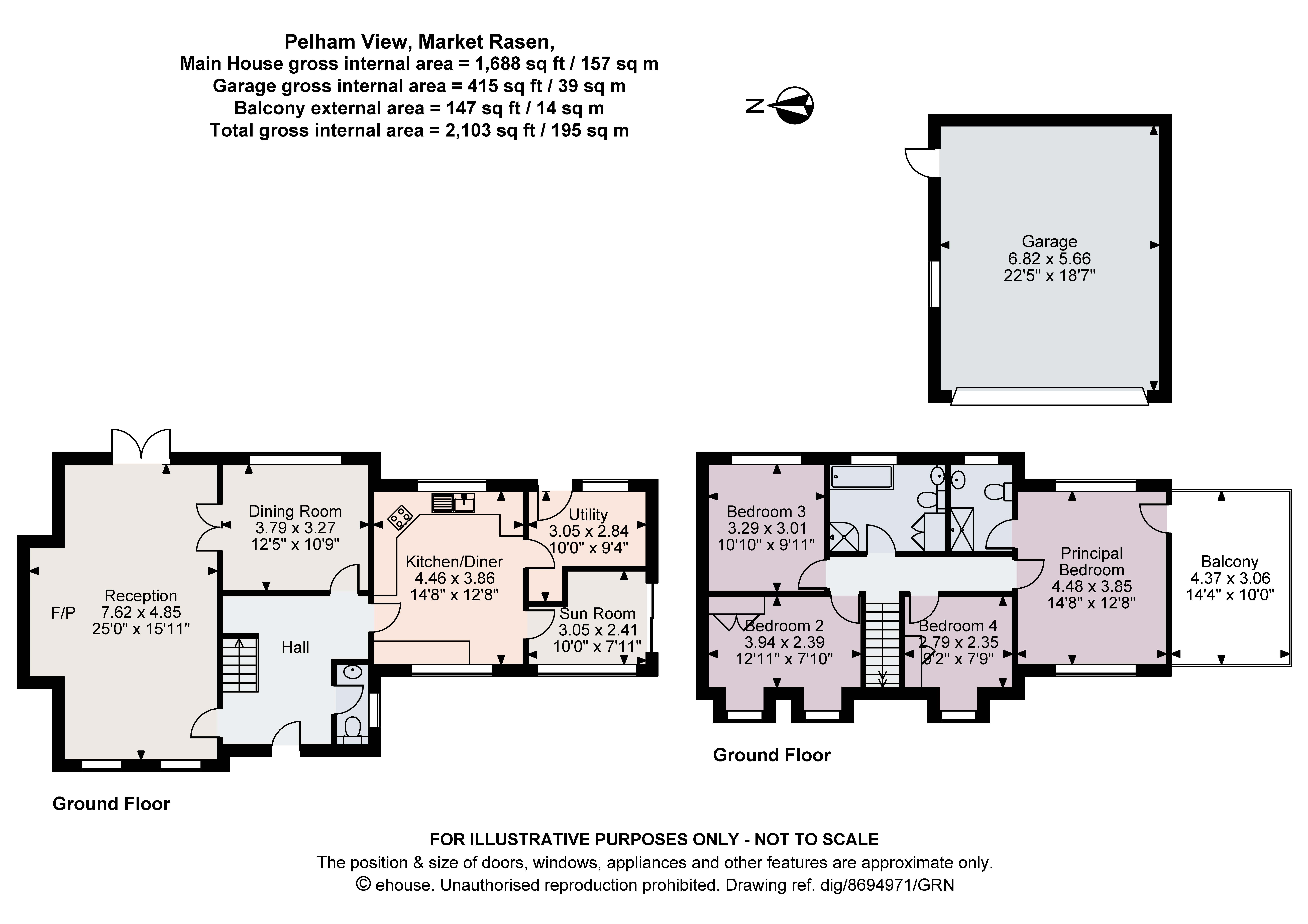 Pelham View, North Kelsey floorplan