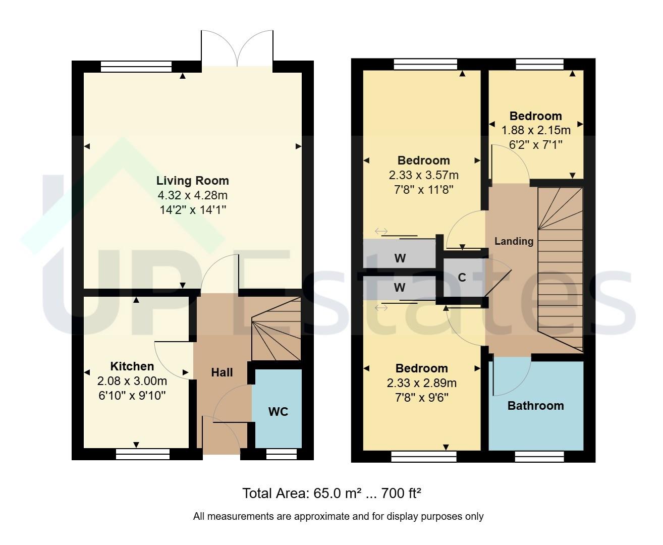7, Feather Lane, Nuneaton floorplan