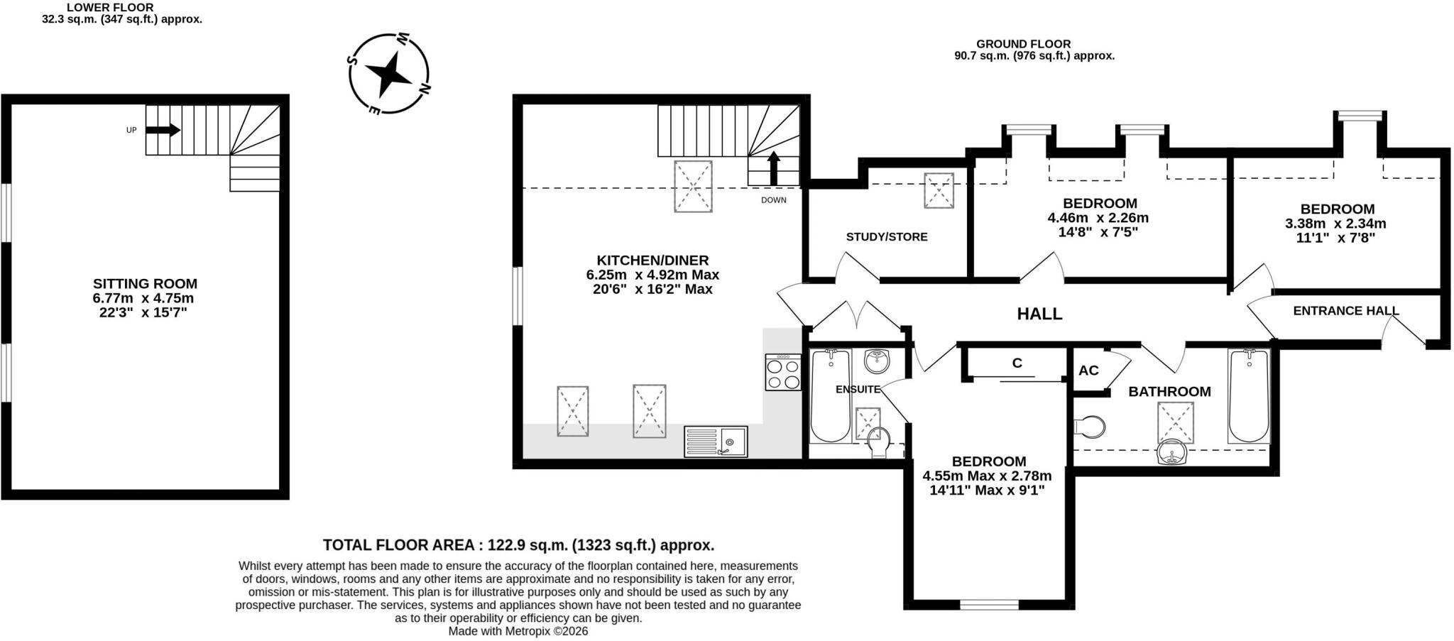 The Riverloft, Church Street, Salisbury floorplan