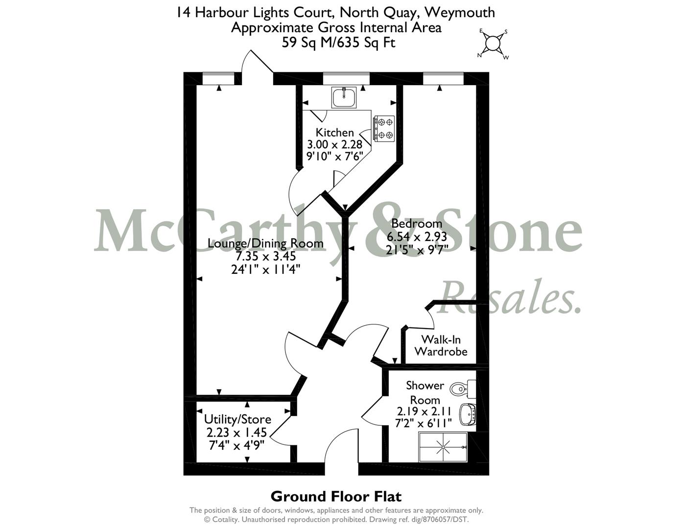 North Quay, Weymouth floorplan