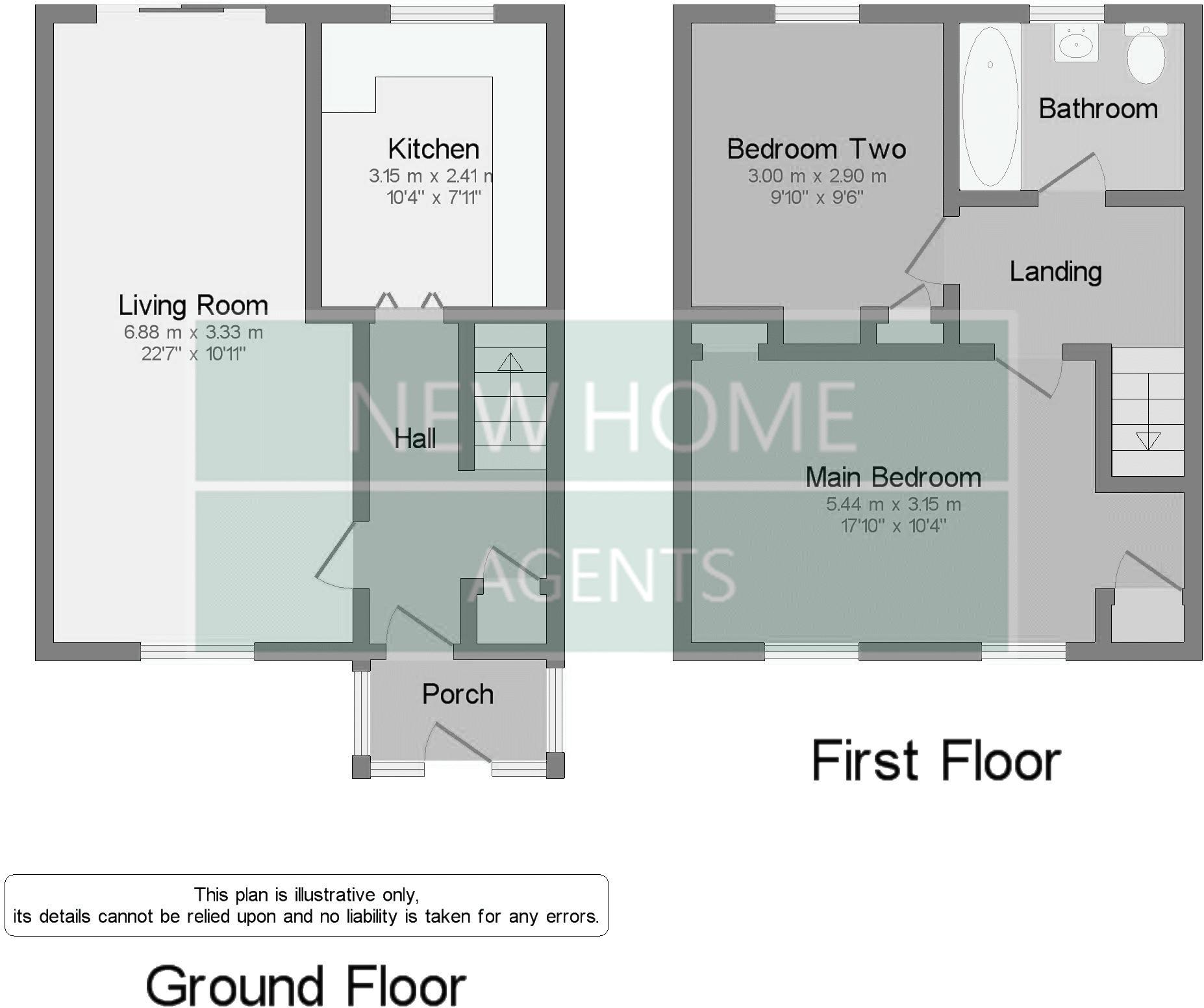 108, Shopton Road, Birmingham floorplan