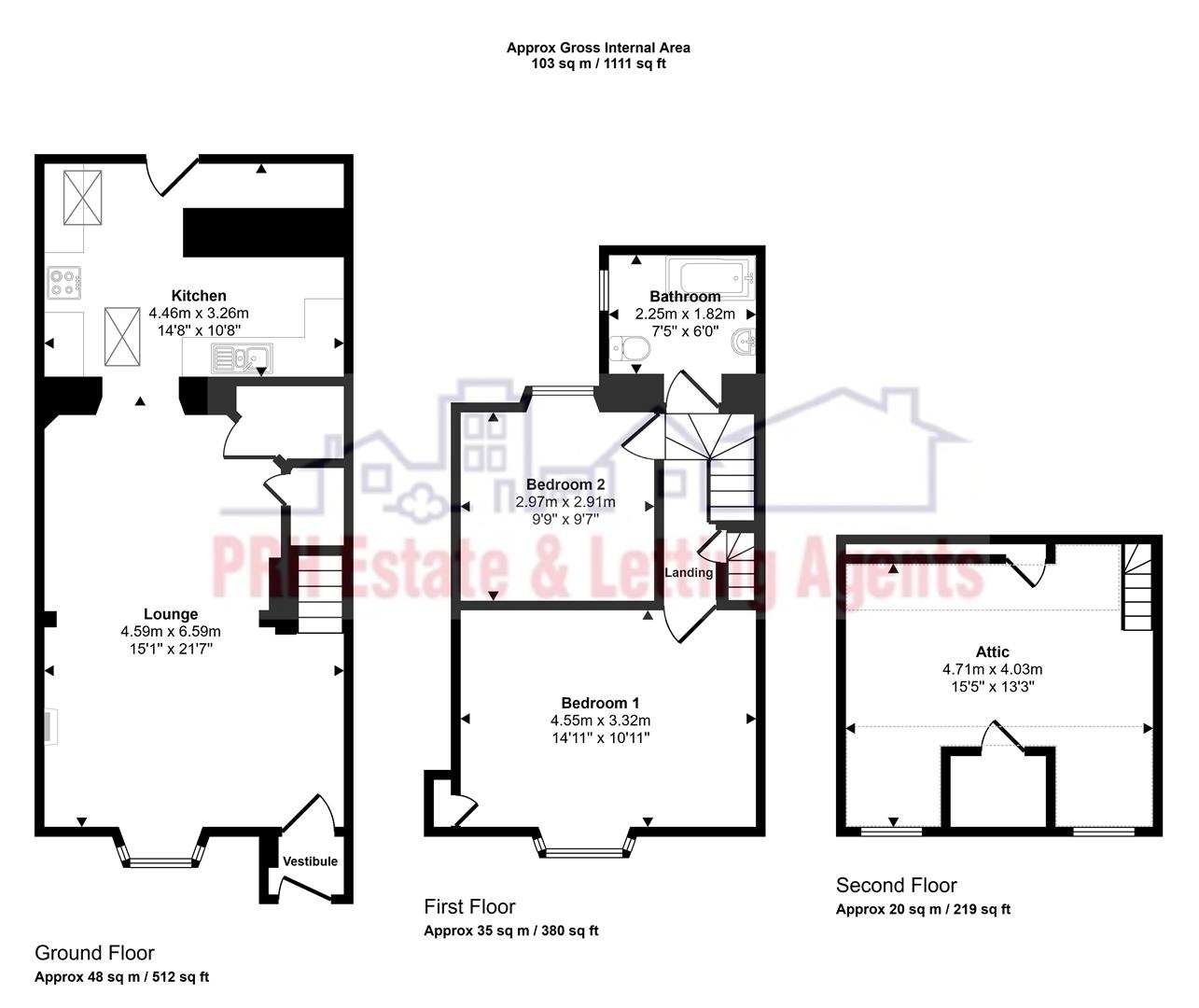 3, St. Michaels Terrace, Penzance floorplan