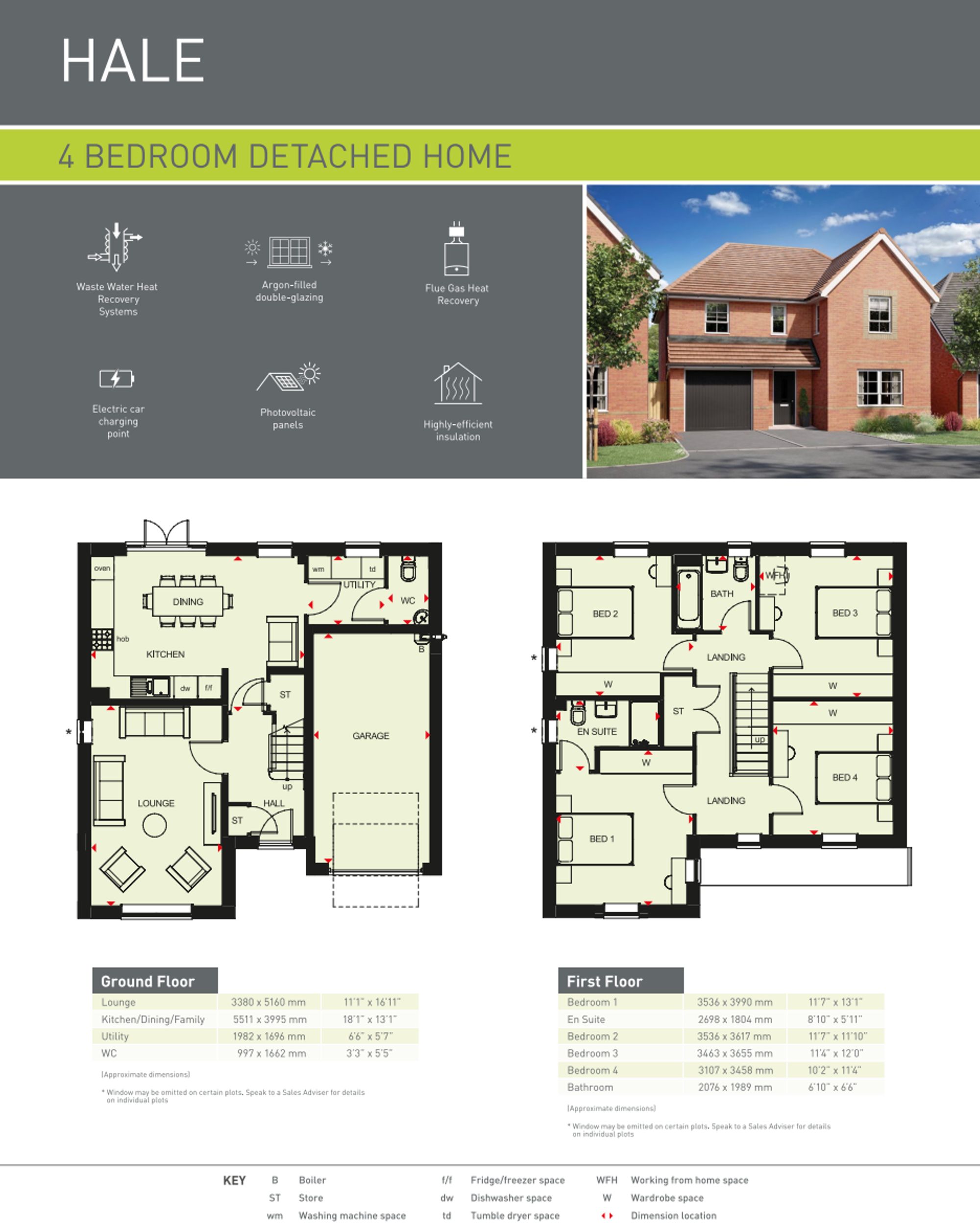 521 Chicory End, Stafford floorplan