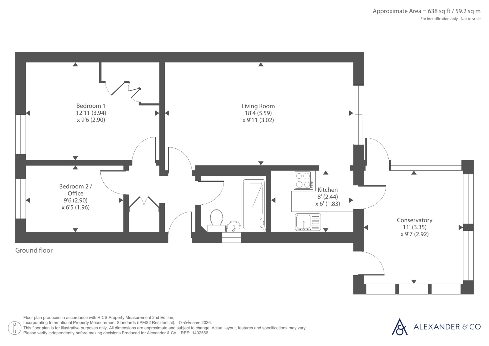 8, Mill Lane, Brackley floorplan