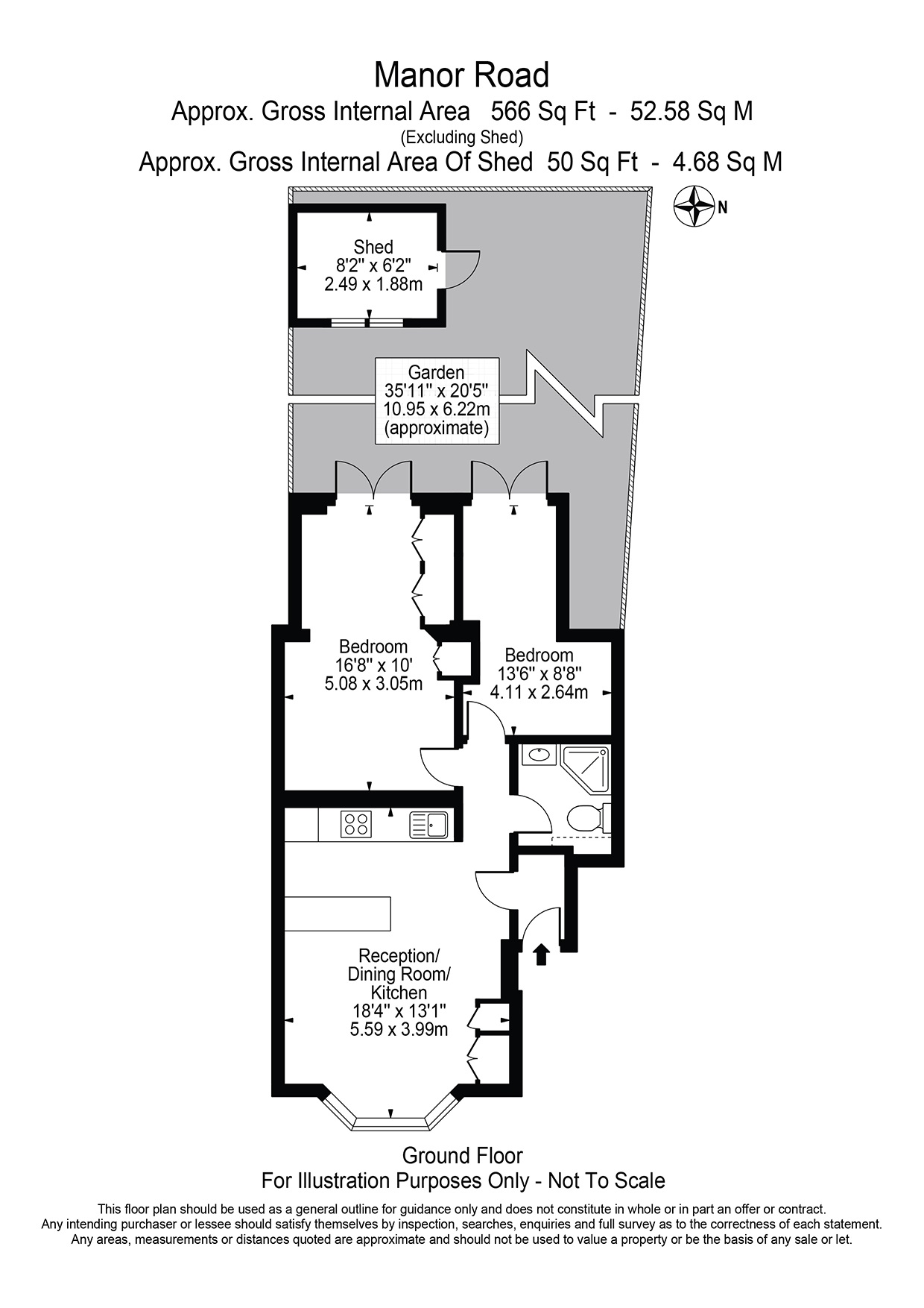 2 Bedrooms Flat to rent in Manor Road, North Sheen, Richmond TW9