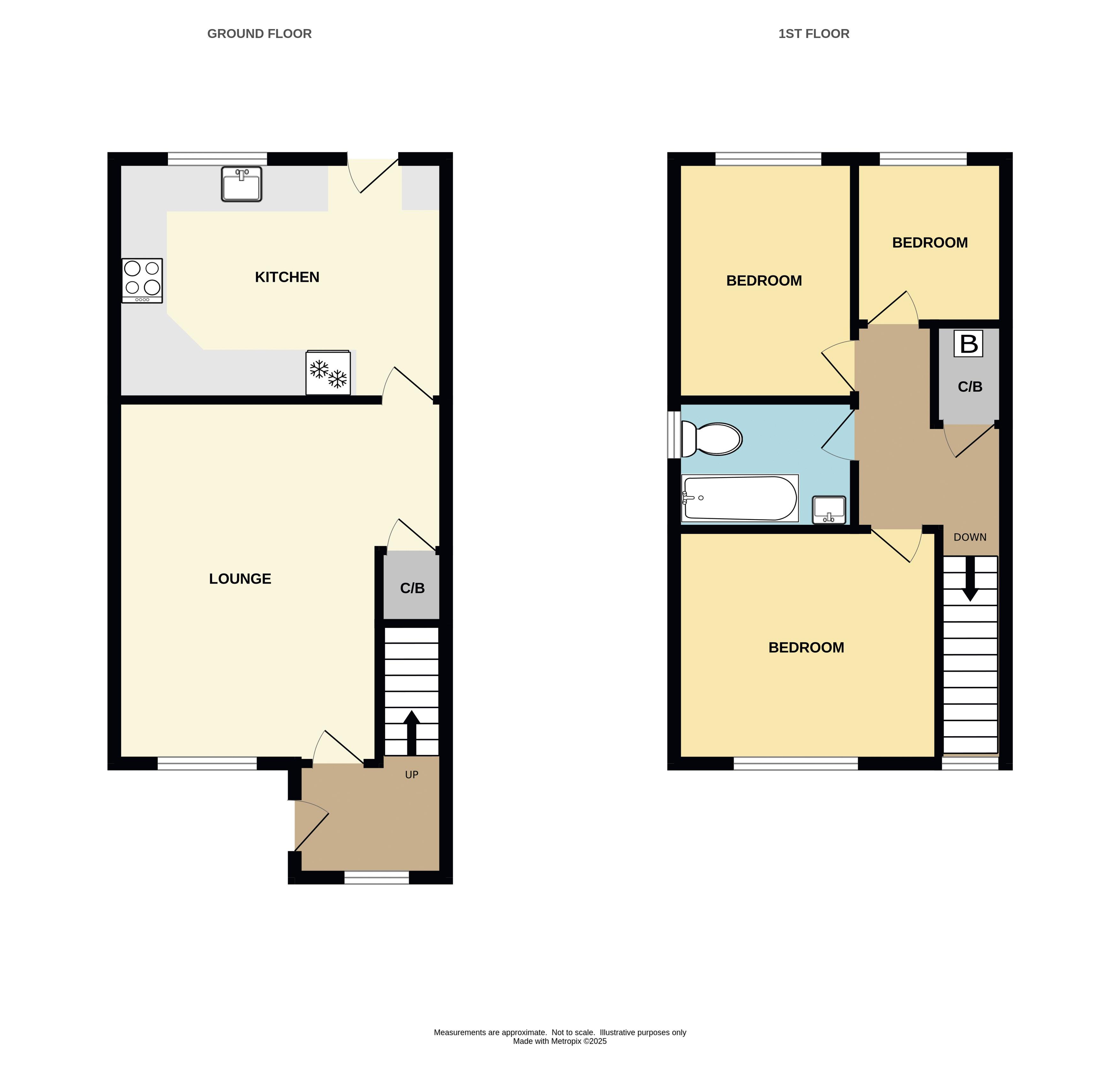 18, Castle View, Lostwithiel floorplan