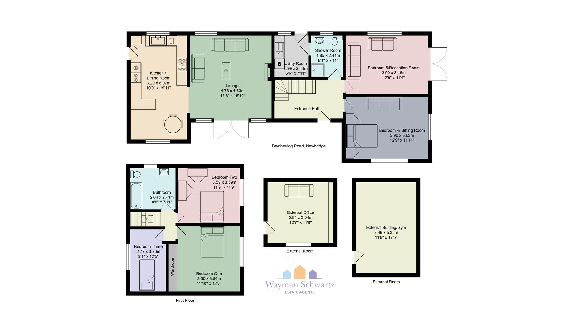 6, Brynheulog Road, Newport floorplan
