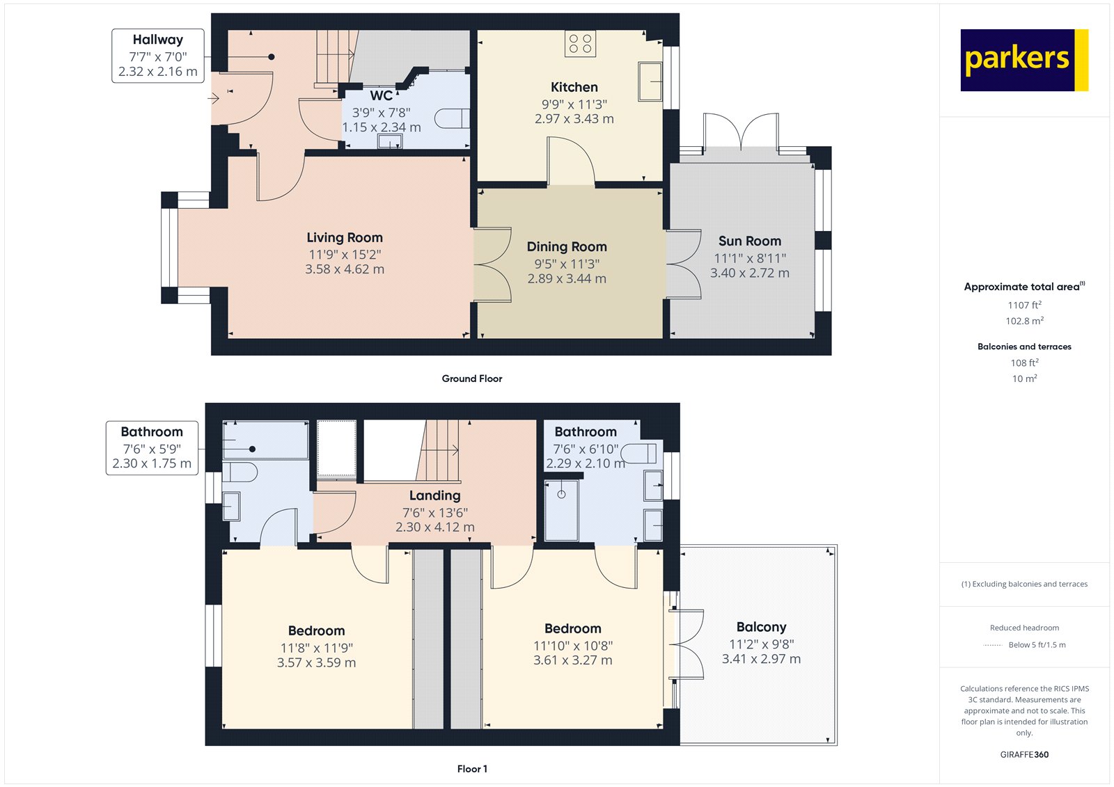 12, Cumber Place, Reading floorplan